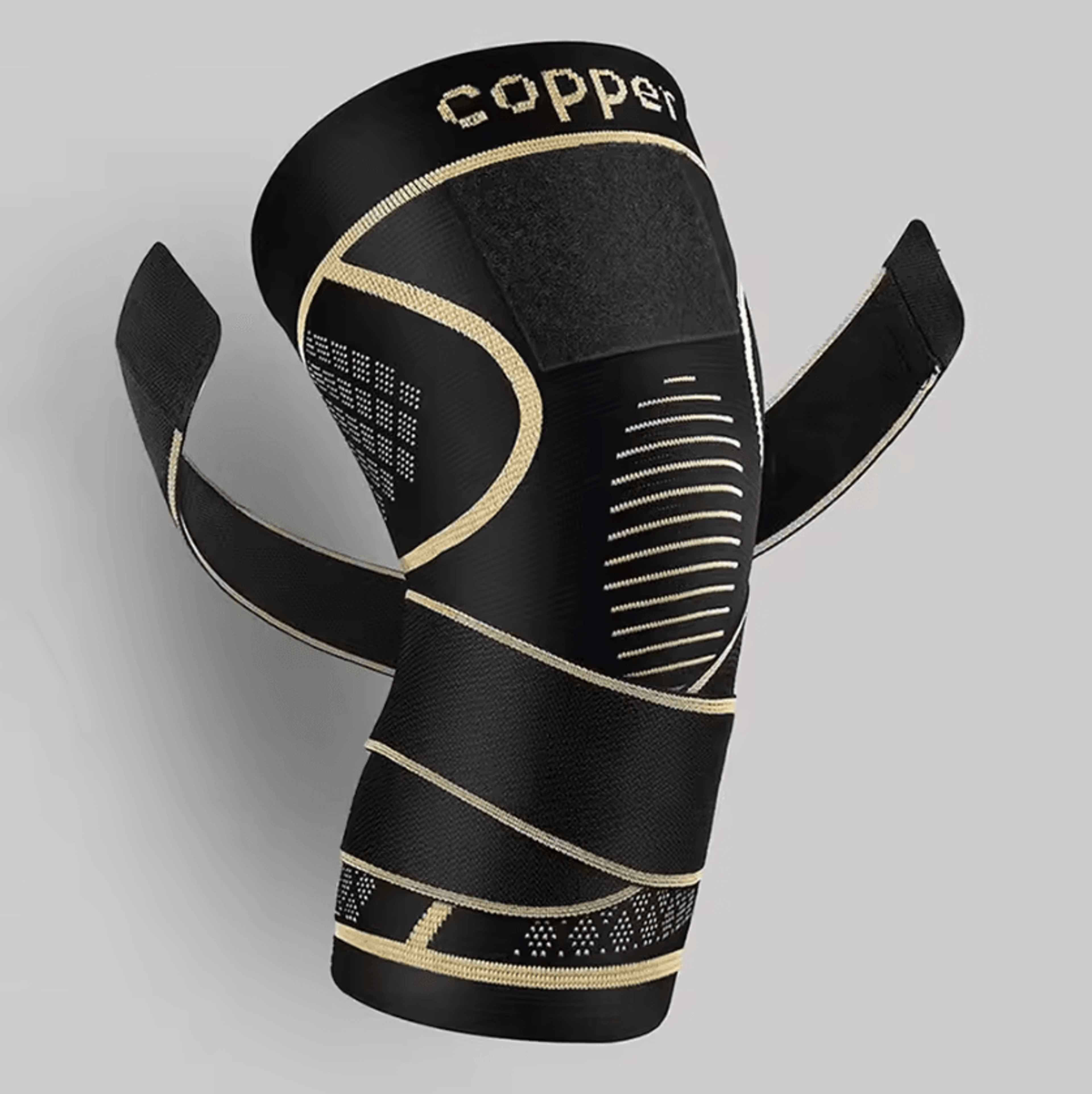 Adjustable Copper Knee Brace With Compression Strap For Men  Women Knee Support And Stability 6