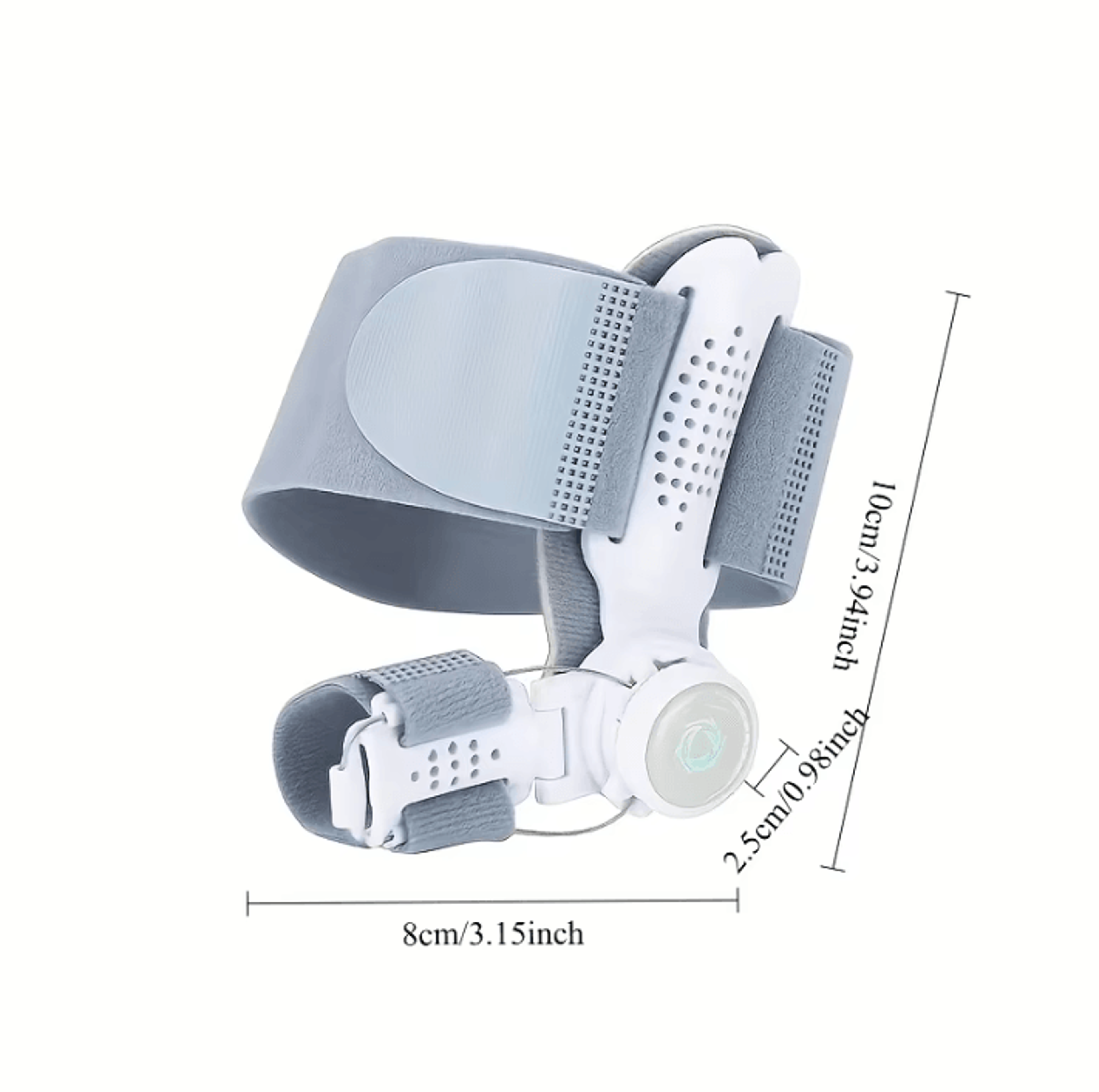 Adjustable Toe Corrector For Overlapping Toes With Comfortable Alignment And Toe Separator Support 1