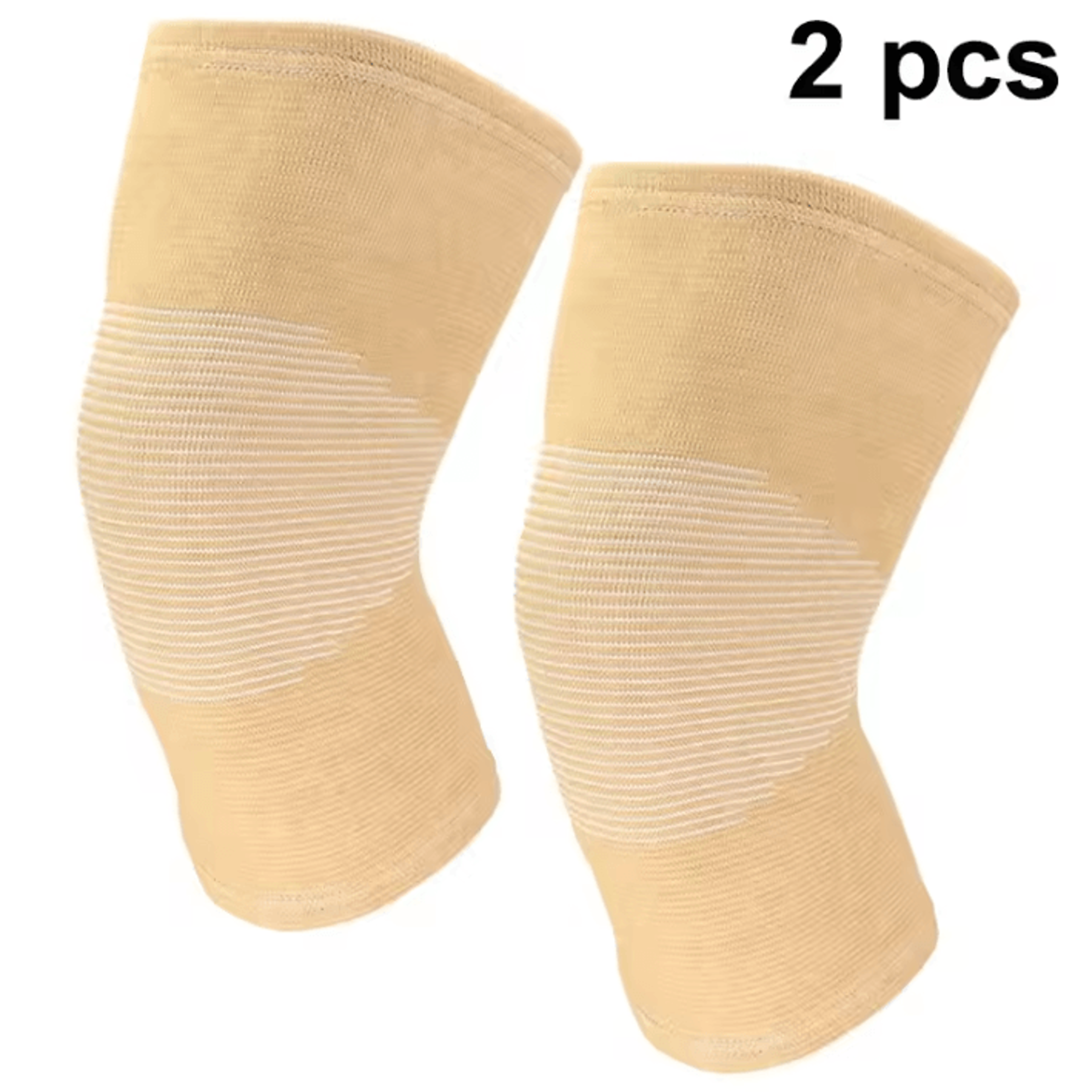 Breathable Bamboo Knee Sleeve Elastic Compression Knee Brace For Men  Women 7