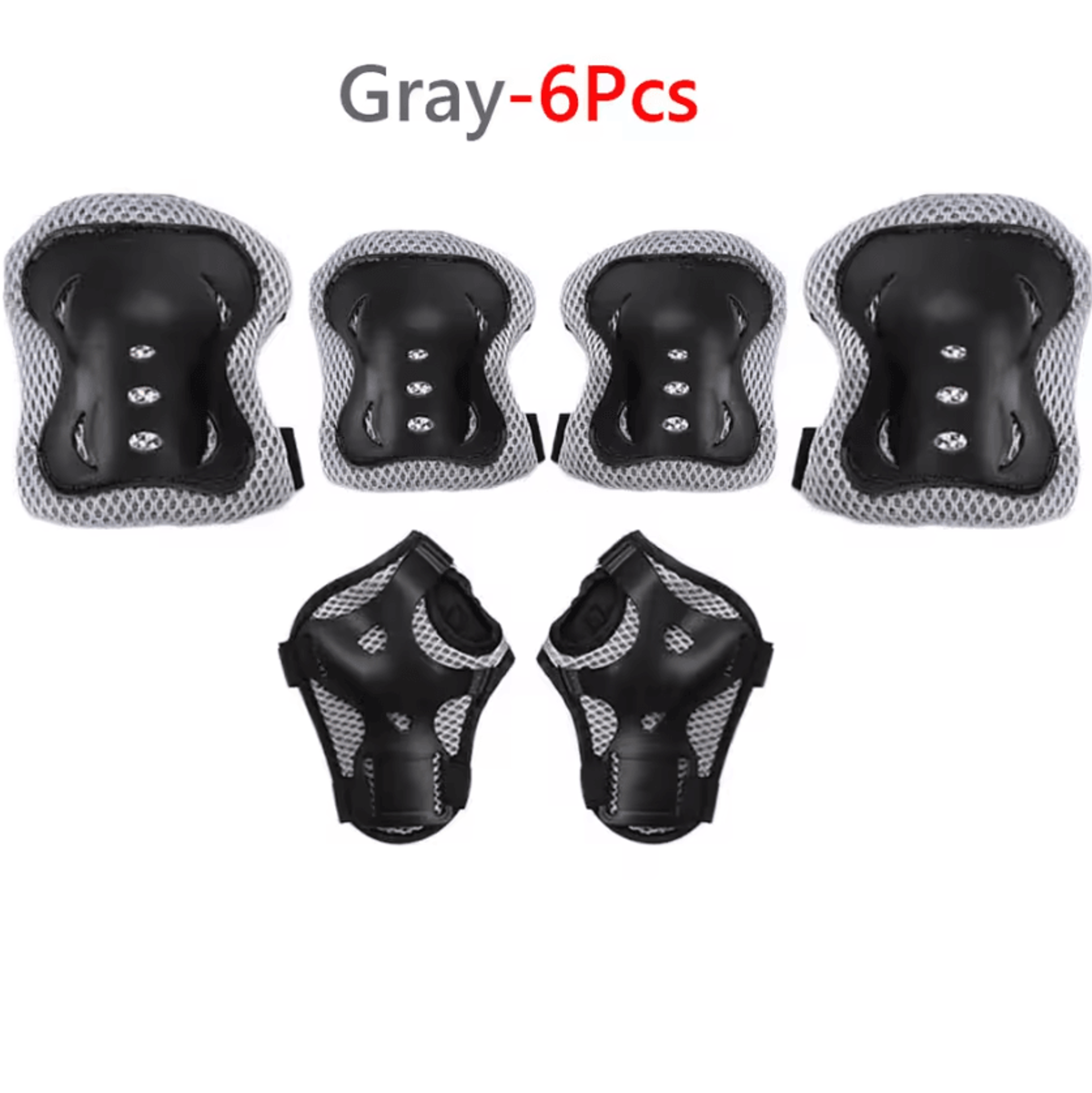 Kids Protective Gear Set  Adjustable Skating Helmet And Pads For Bike Skateboard Scooter  Cycling 4