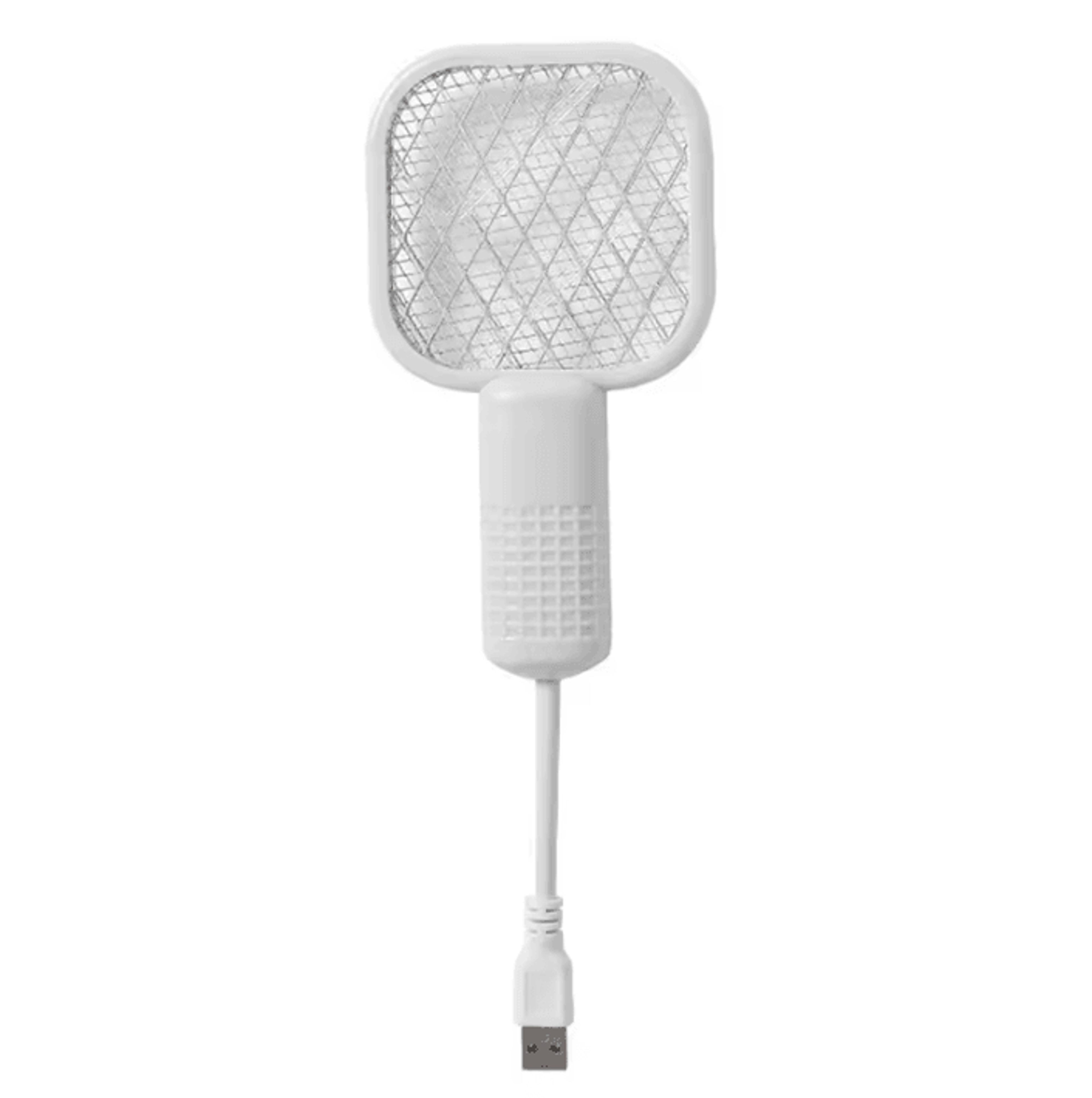 Rechargeable Electric Mosquito Swatter With UV Light Bug Zapper 5