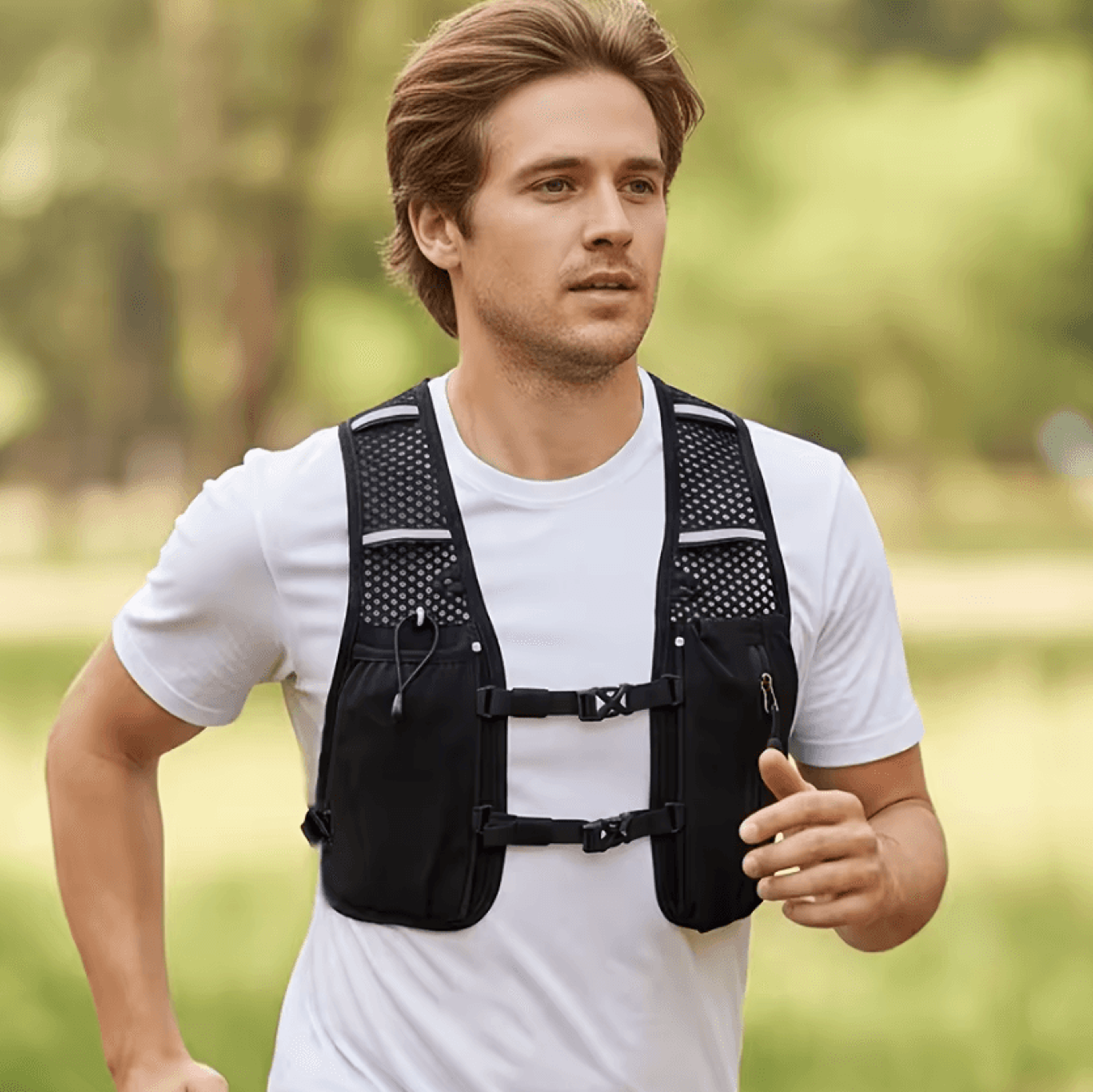 Lightweight Hydration Running Vest Backpack For Marathon Hiking And Cycling 0