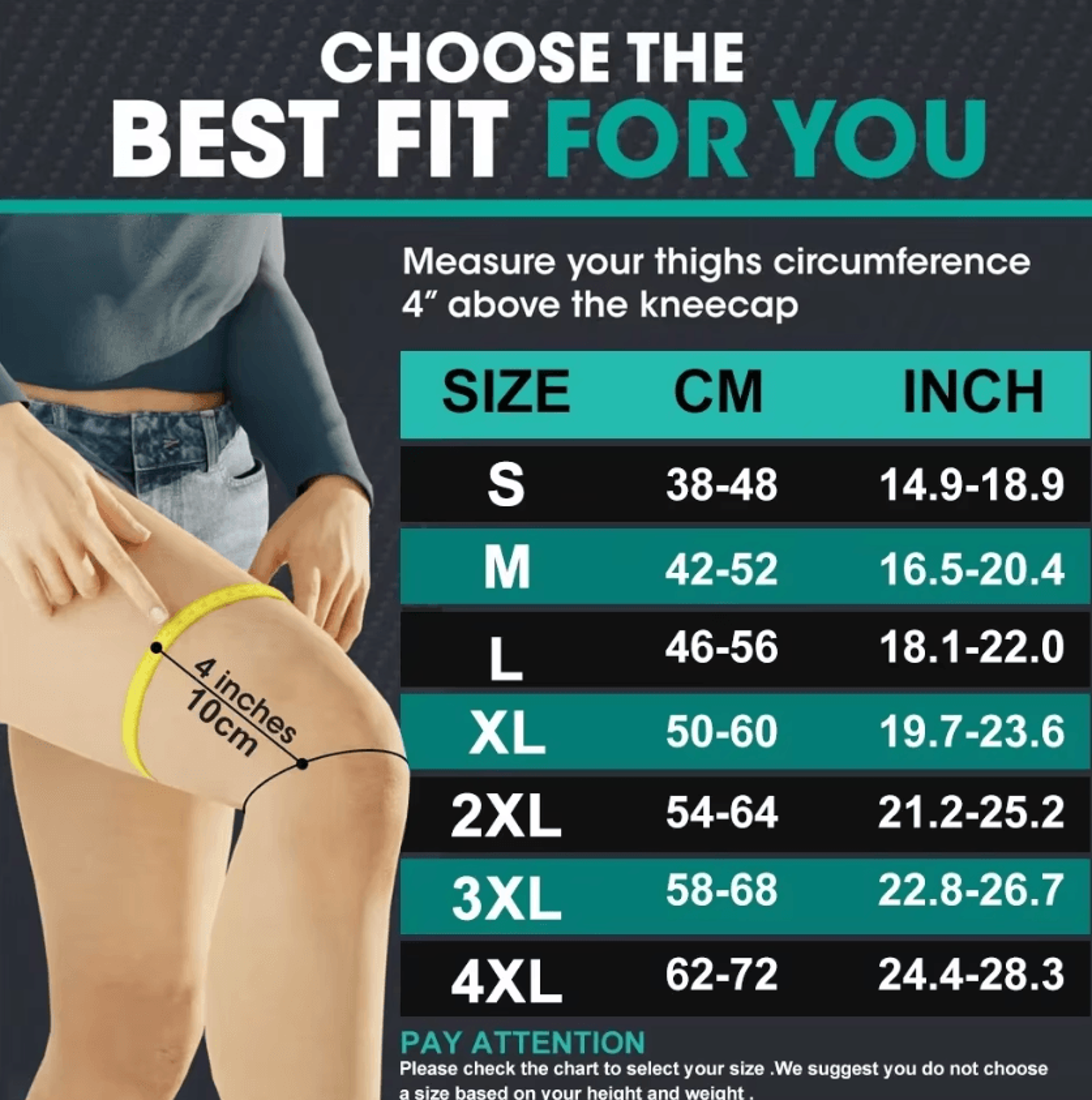 2032 MmHg Thigh High Compression Stockings Open Toe Support Socks For Women And Men 2
