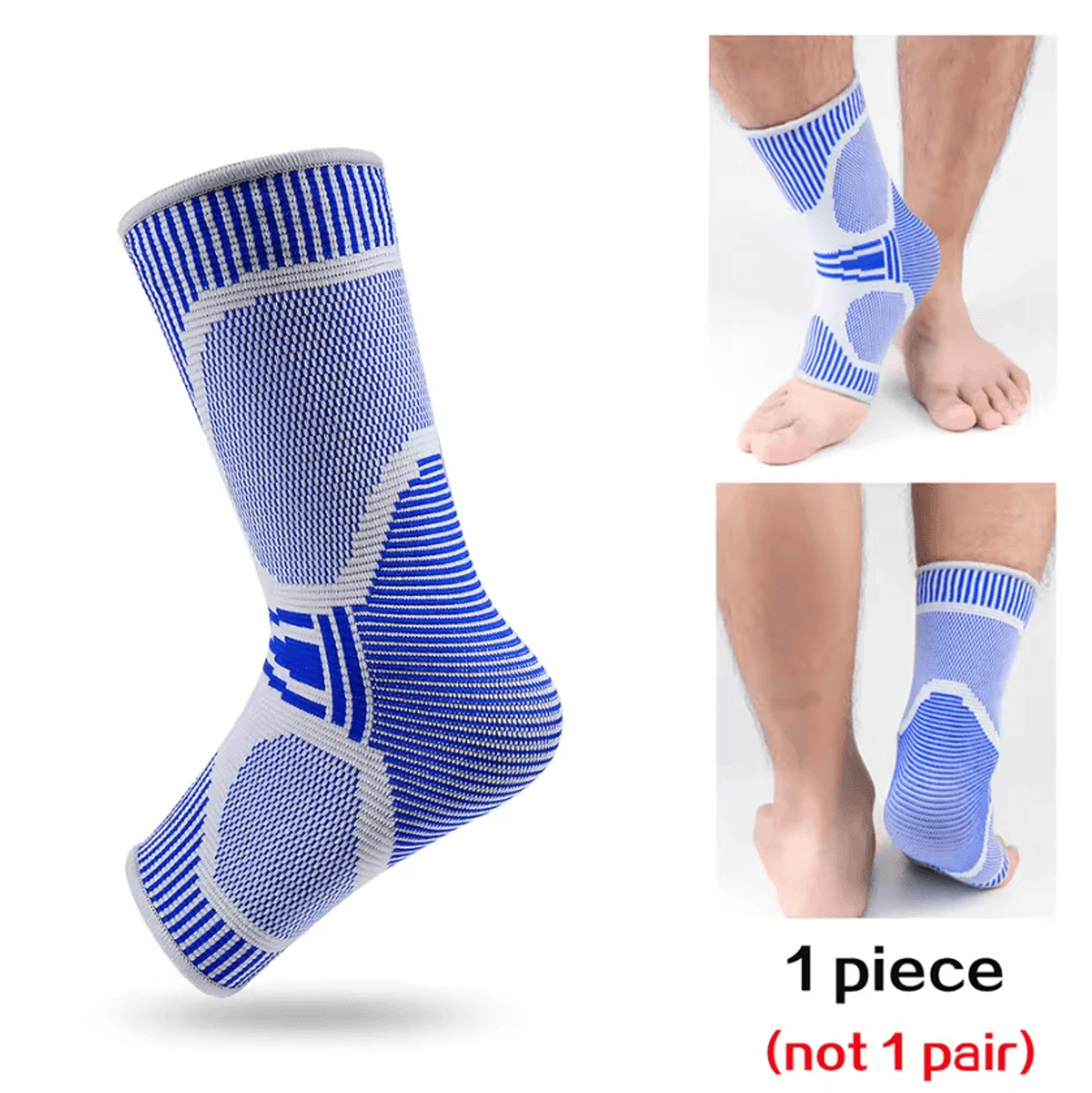 Compression Ankle Support Brace Breathable Ankle Sleeve For Sports Running And Gym 4