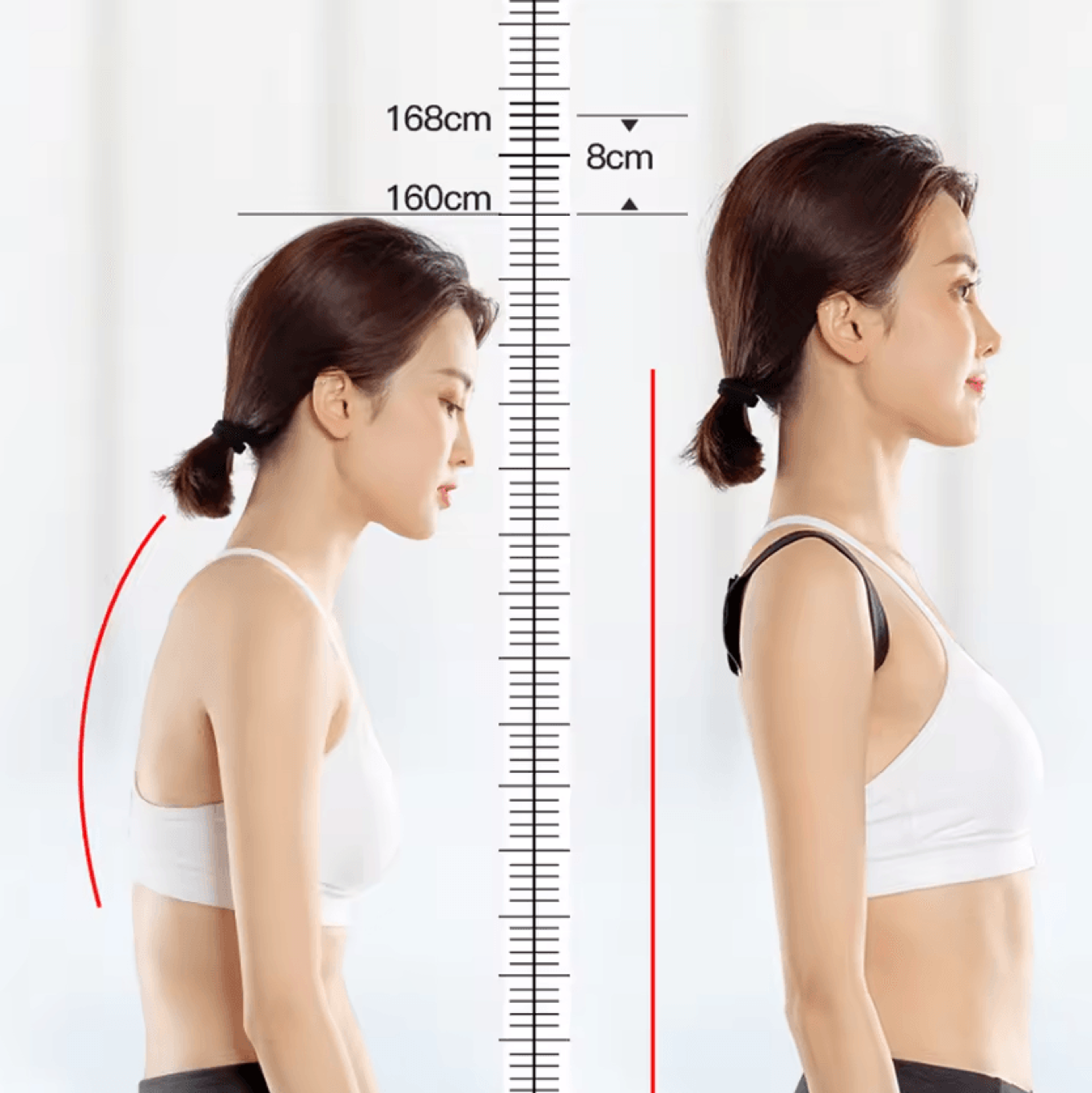 Adjustable Back And Shoulder Posture Corrector Brace For Adults And Kids 3