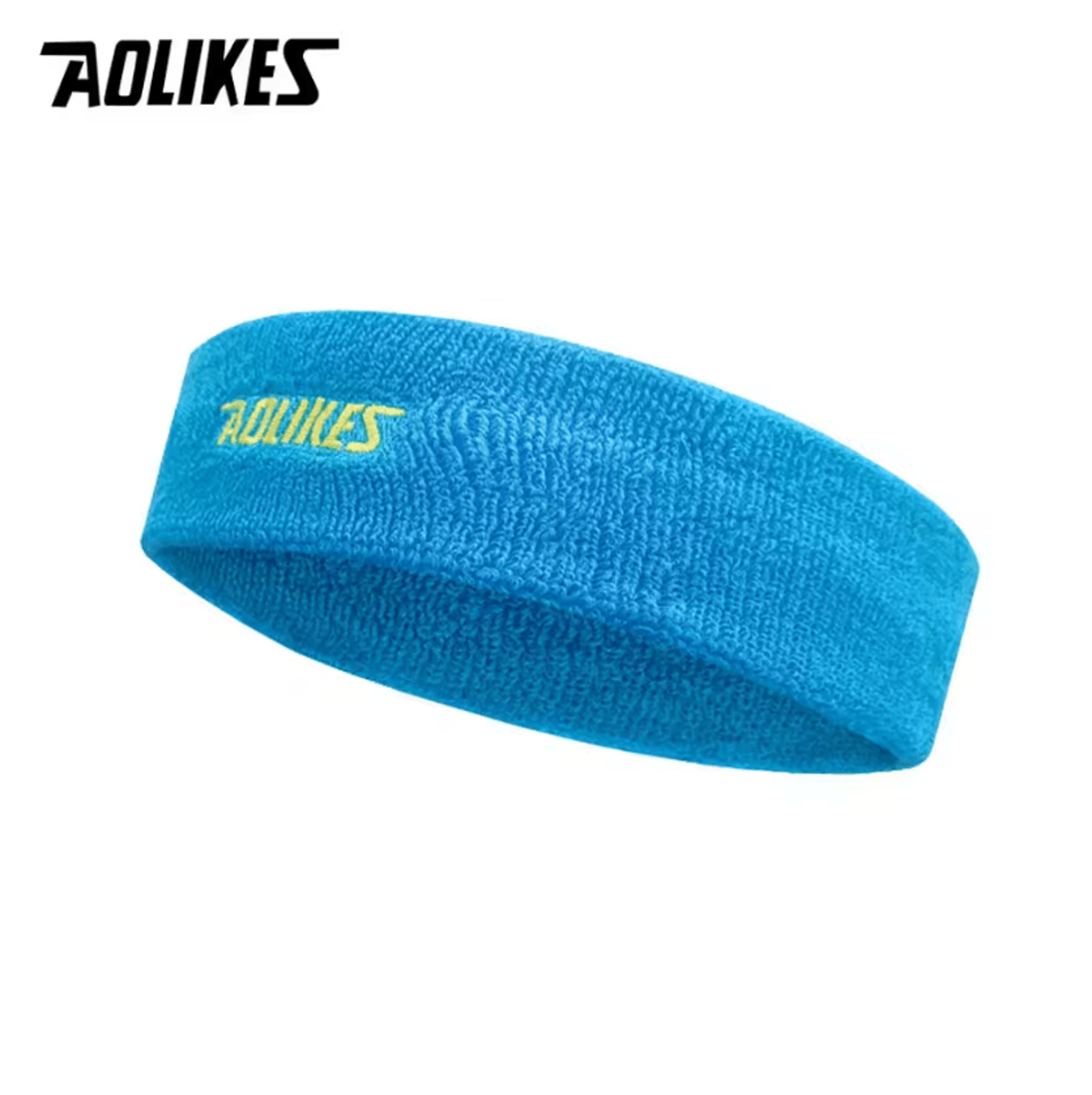 AOLIKES Cotton Sports Sweat Headband For Running Tennis Yoga And Fitness 5
