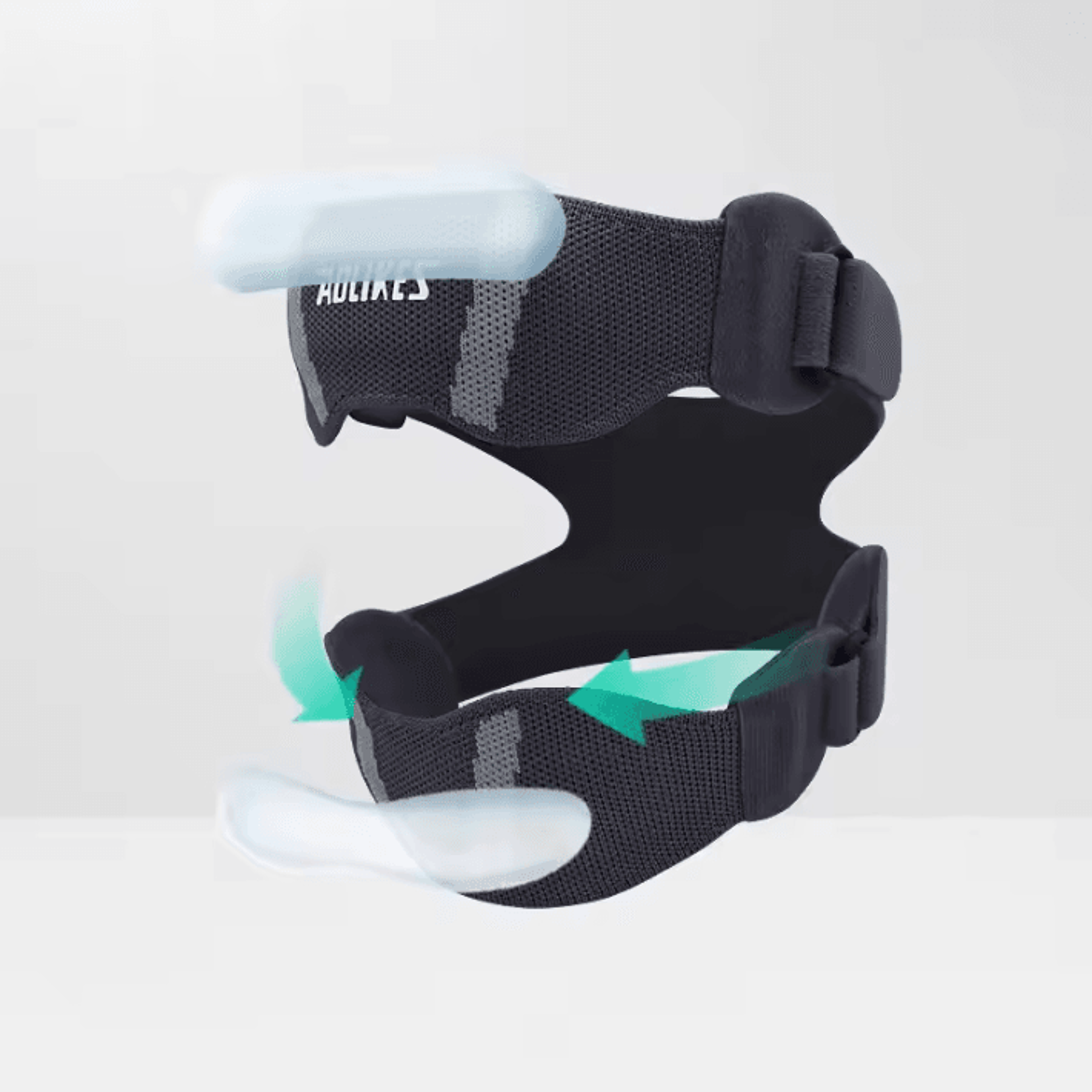 AOLIKES Patella Knee Strap With Ergonomic Silicone Pad For Adjustable Knee Support 4