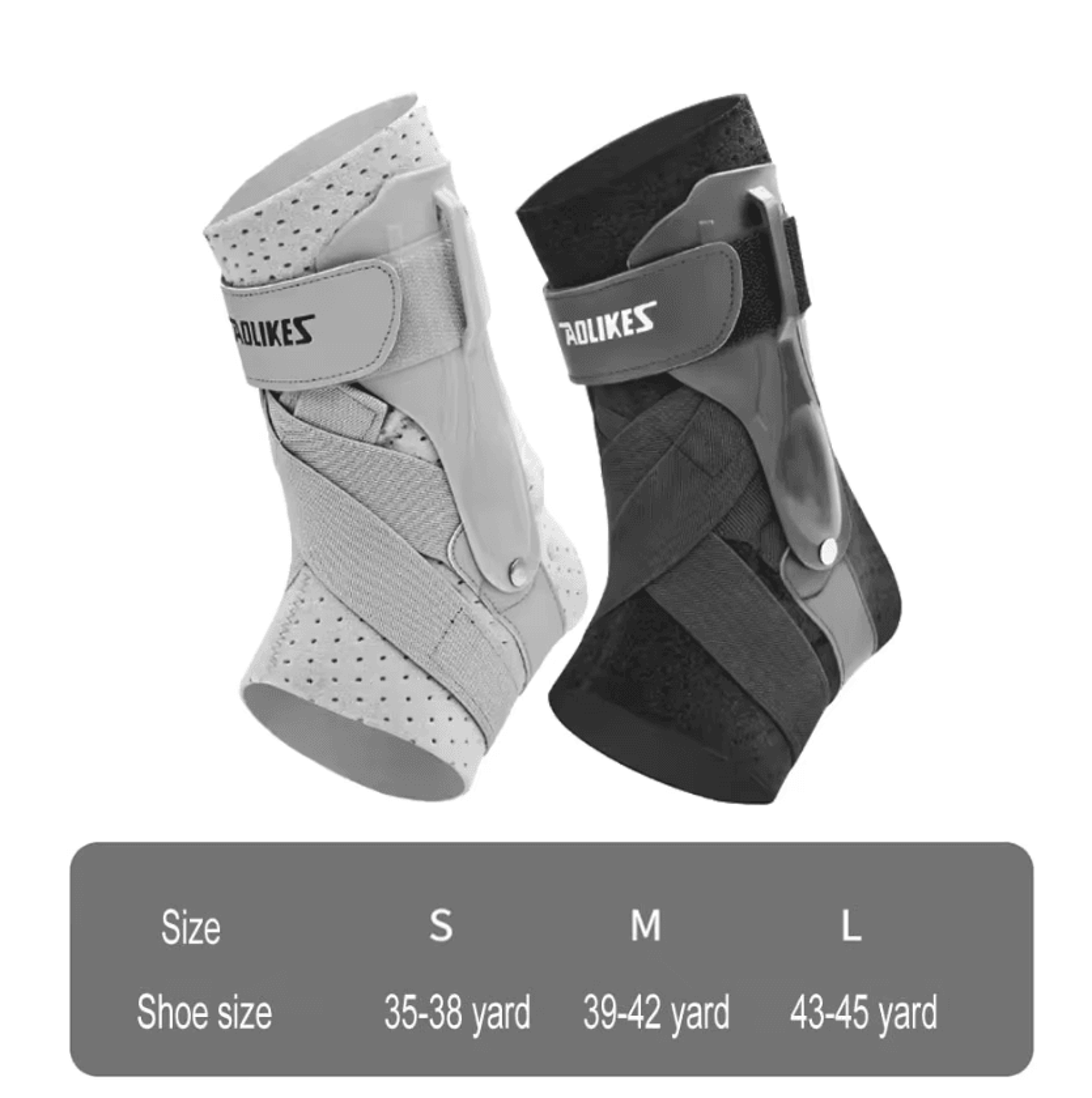 AOLIKES Ankle Brace With Side Stabilizers For Sports Training And Everyday Support 1