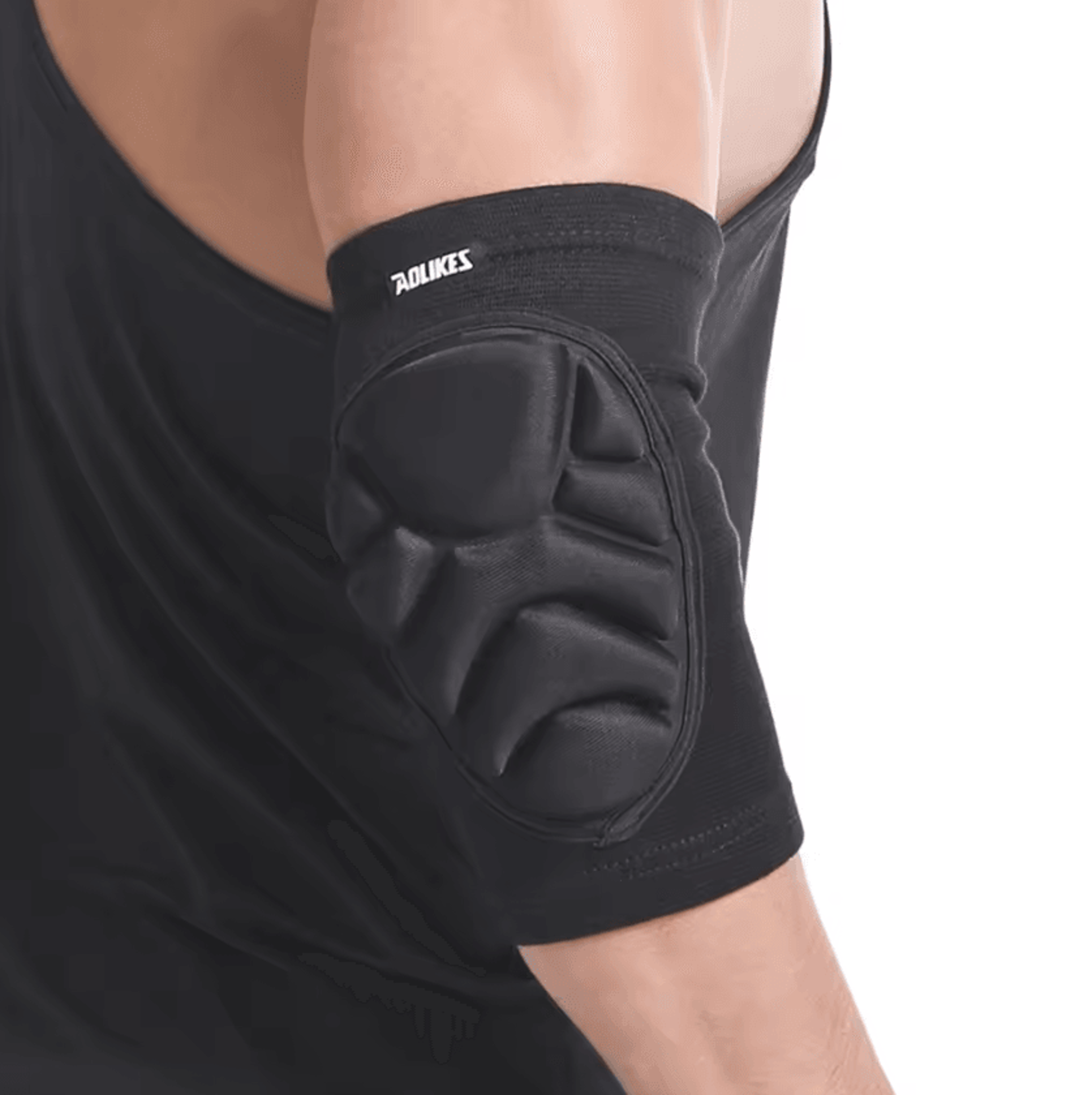 AOLIKES Foam Elbow Pads For Volleyball Skating Cycling And Impact Protection 4