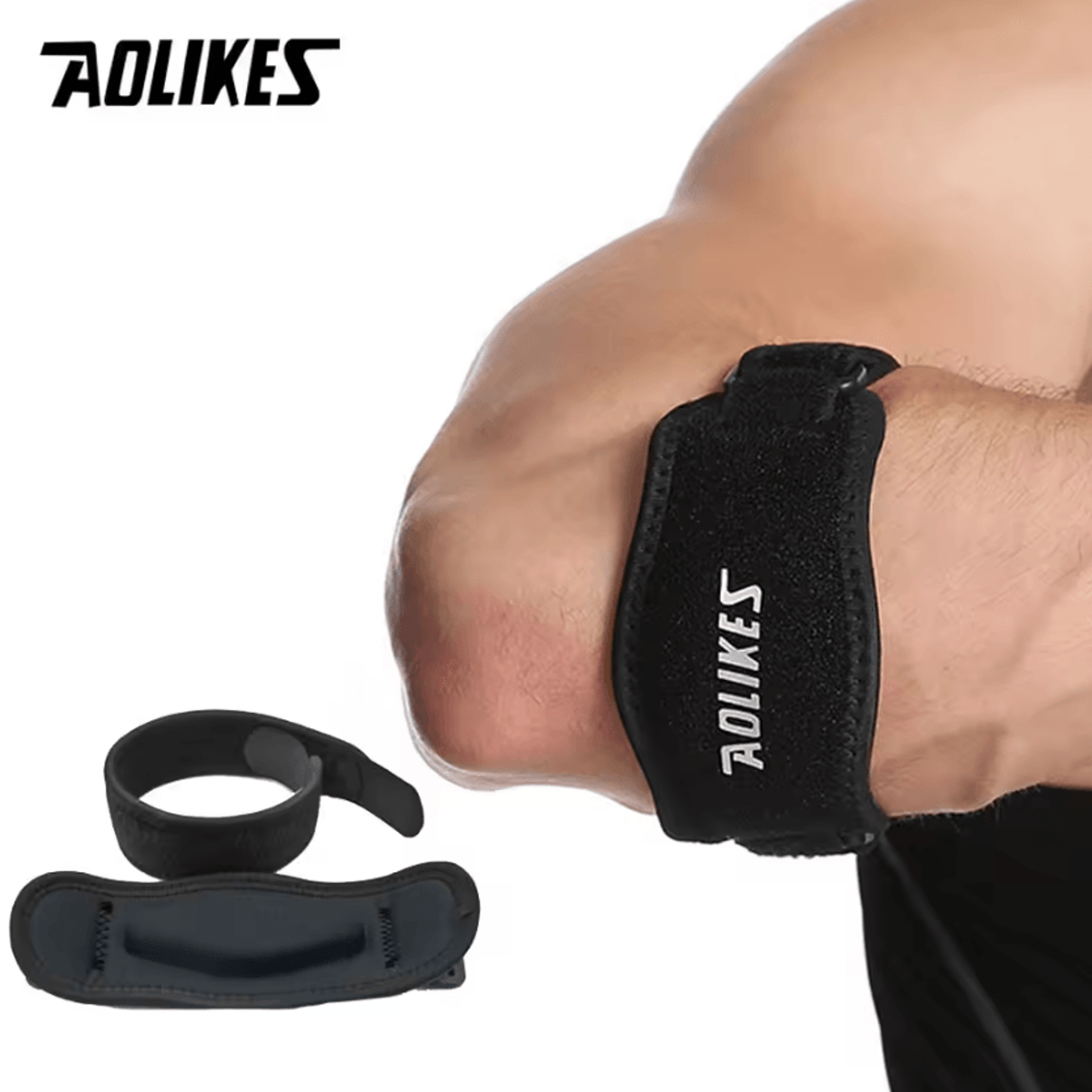 AOLIKES Tennis Elbow Brace Adjustable Elbow Support Strap For Golf Tennis Gym  Sports Pain Relief 7