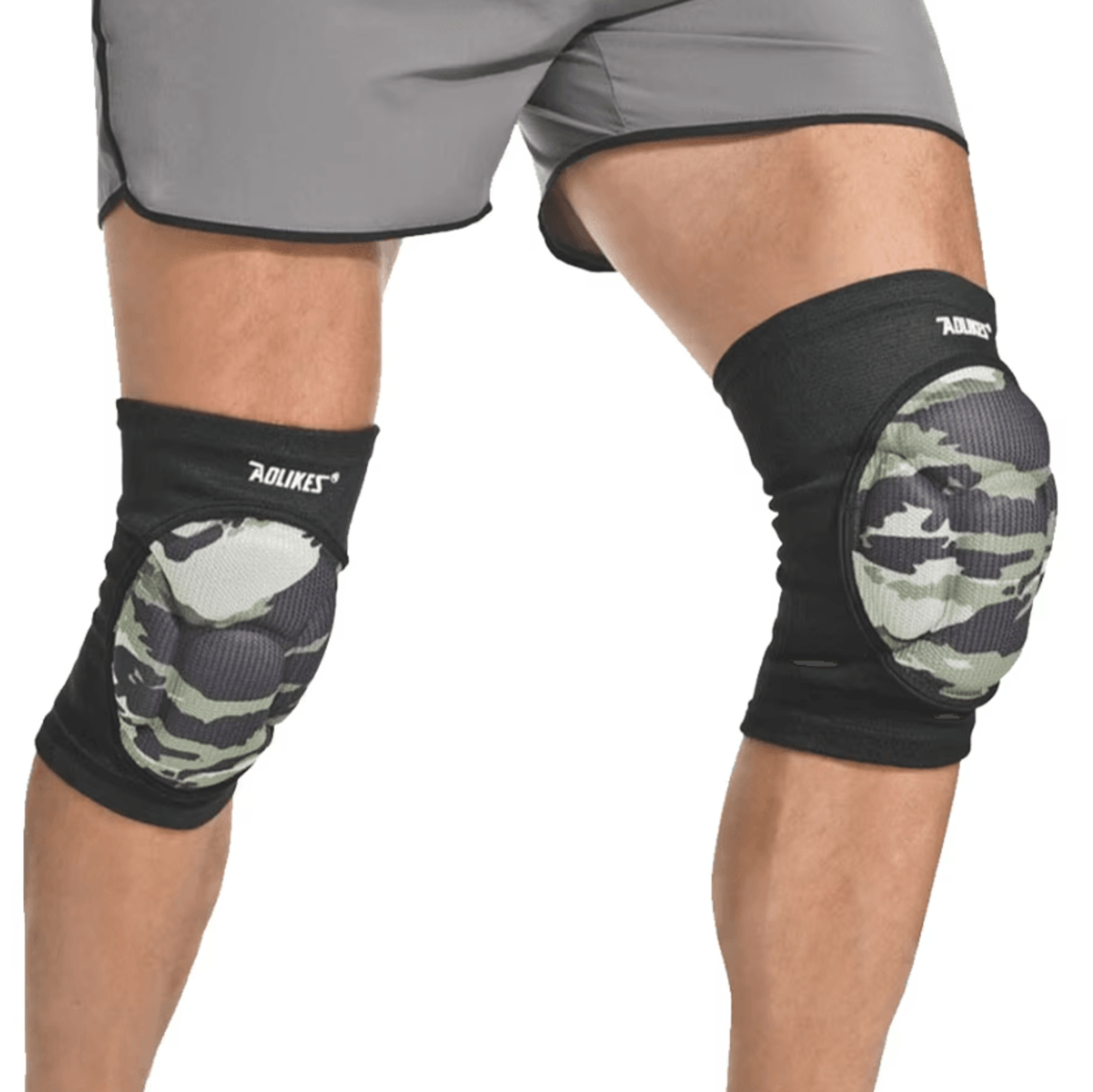 AOLIKES Volleyball Knee Pads Thick Sponge Protective Knee Pads For Dance Wrestling  Sports 2