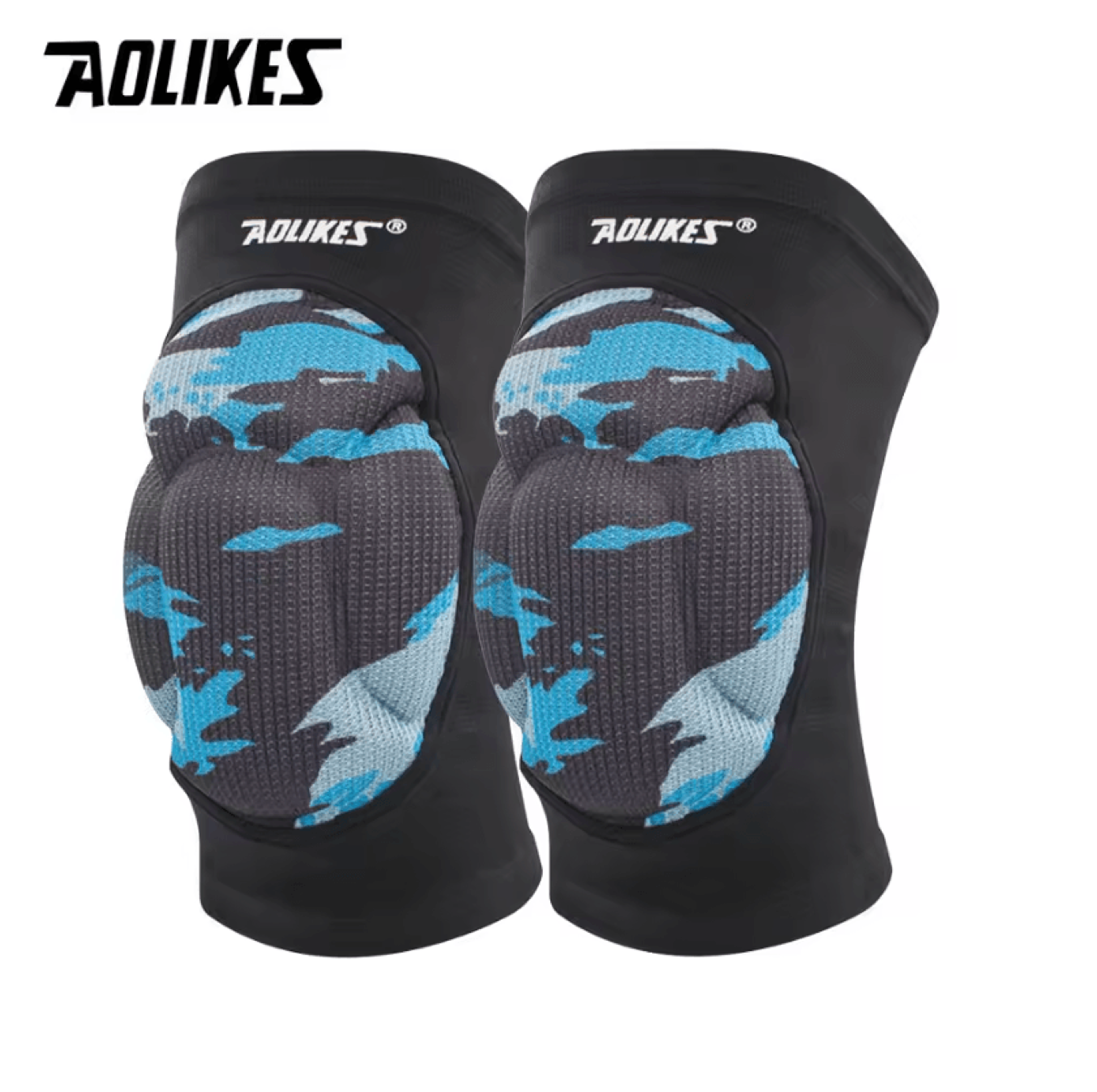 AOLIKES Volleyball Knee Pads Thick Sponge Protective Knee Pads For Dance Wrestling  Sports 7