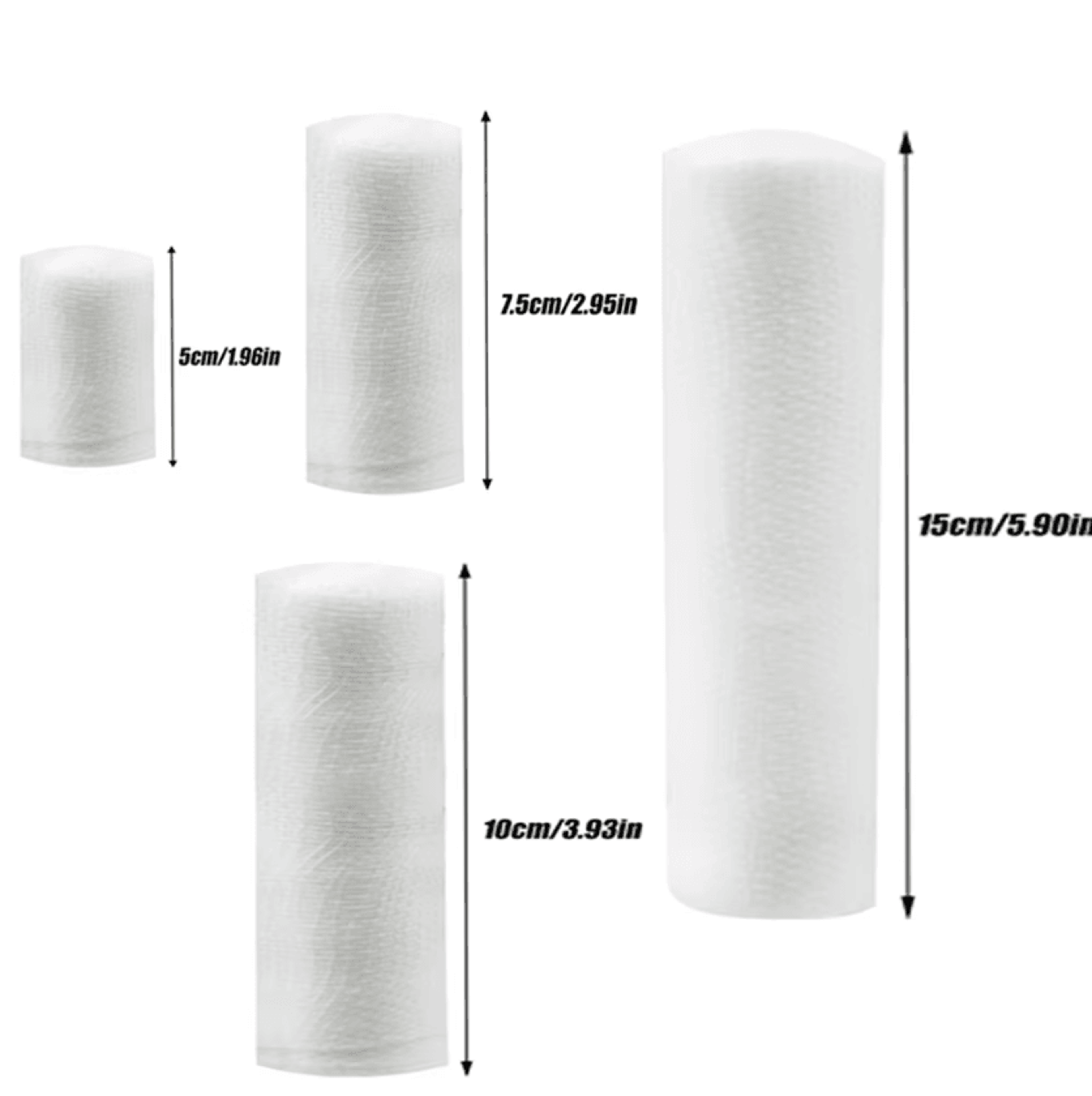 Gauze Bandage Roll With Tape 10Pack Breathable First Aid Gauze Wrap For Dressing Support 0