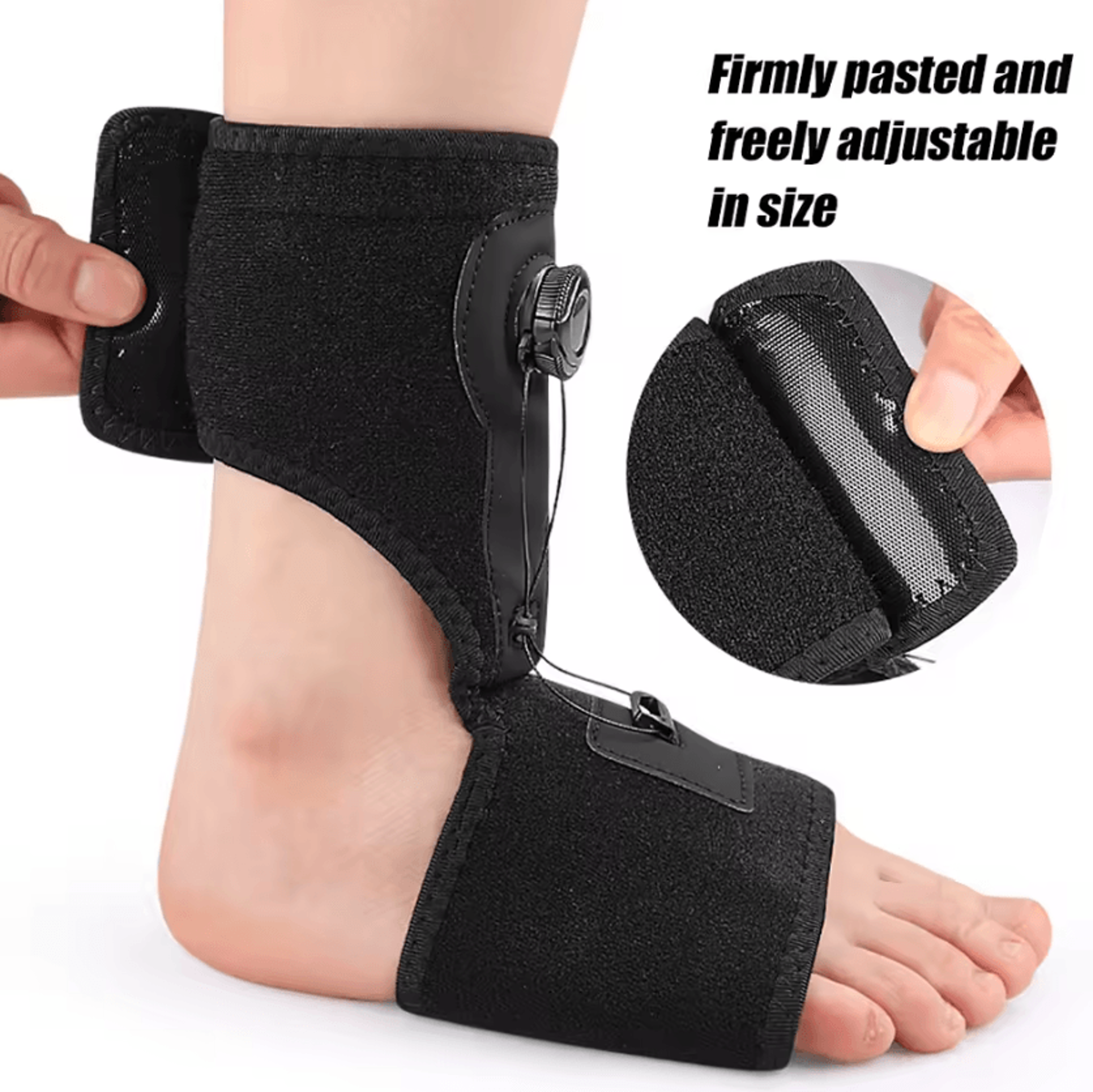 Adjustable Plantar Fasciitis Night Splint For Heel Pain Relief And Drop Foot Support 2