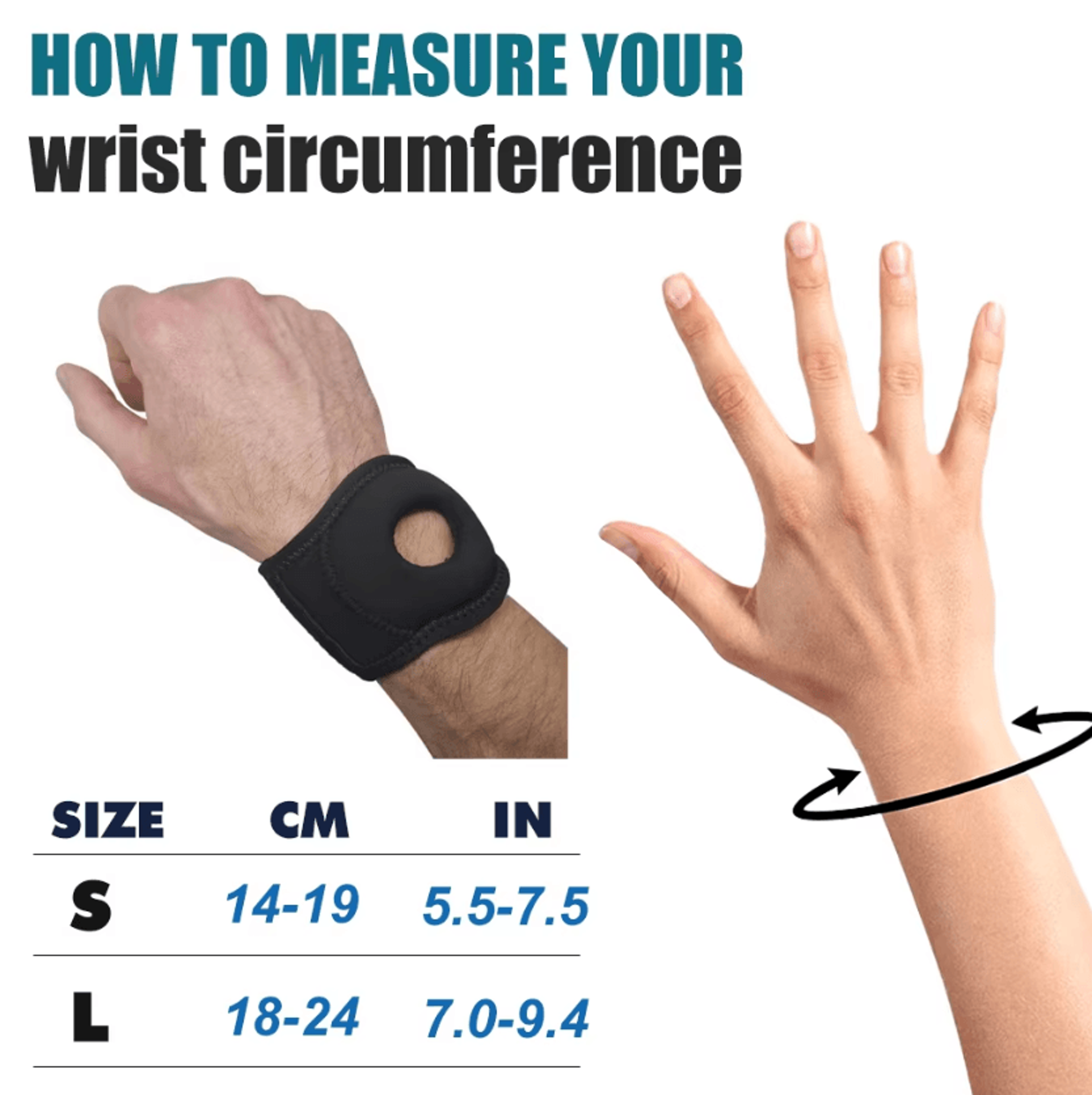TFCC Wrist Brace With Ring Pad For Ulnar Wrist Pain Relief And Sports Support 0