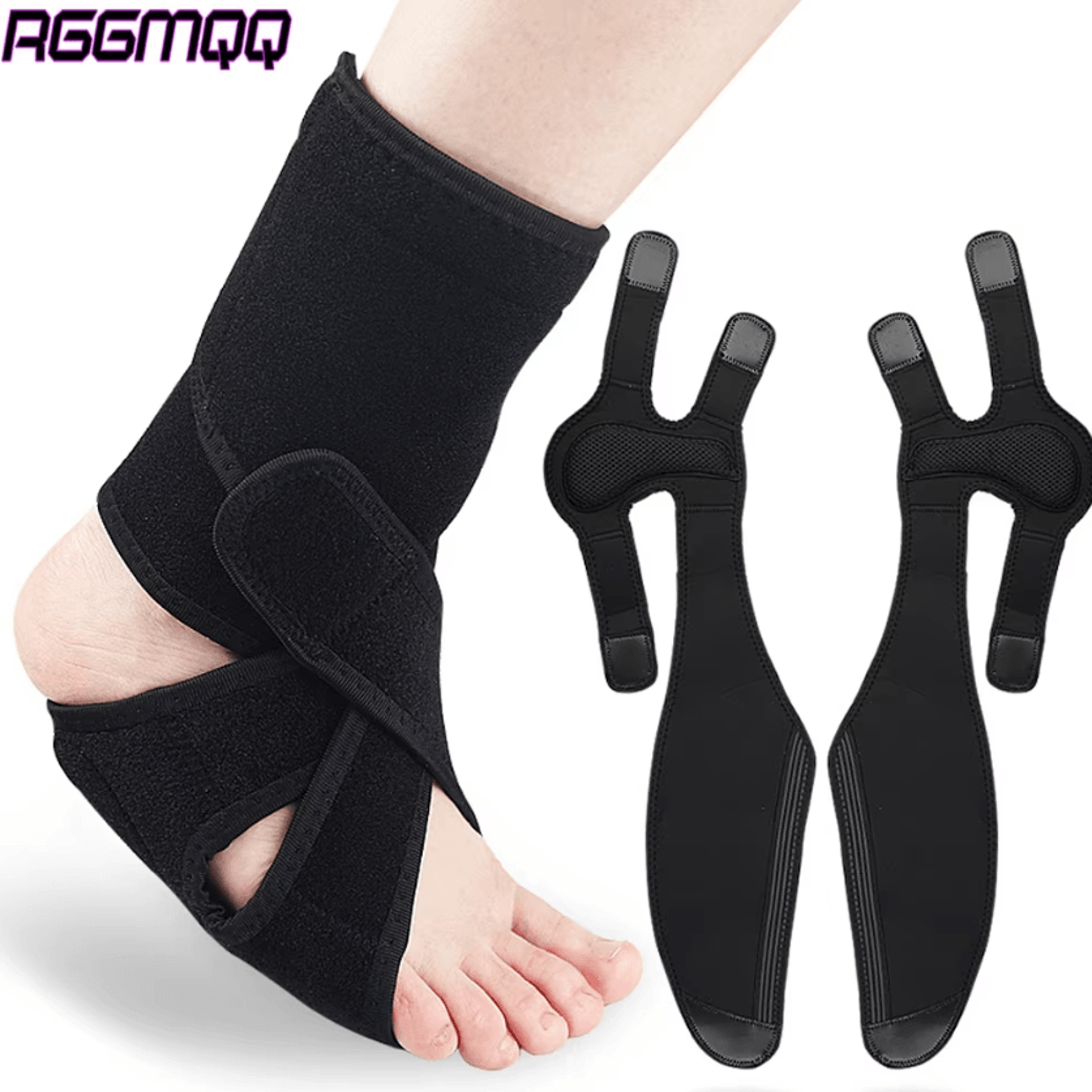 Adjustable AFO Foot Drop Brace For Walking With Breathable Ankle Support 0