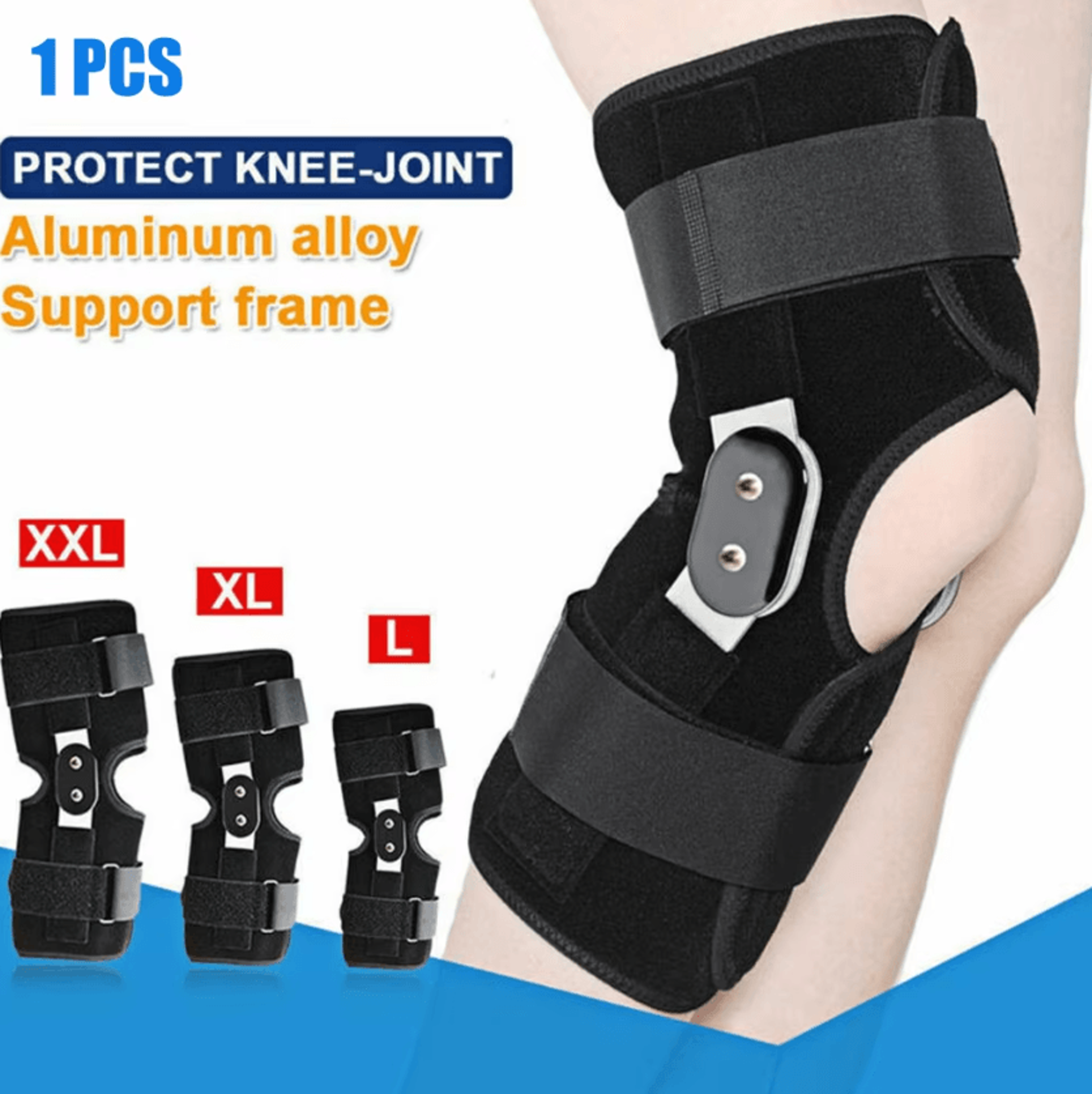 Professional Knee Brace With Aluminum Side Stabilizers For Meniscus And Arthritis Support 0