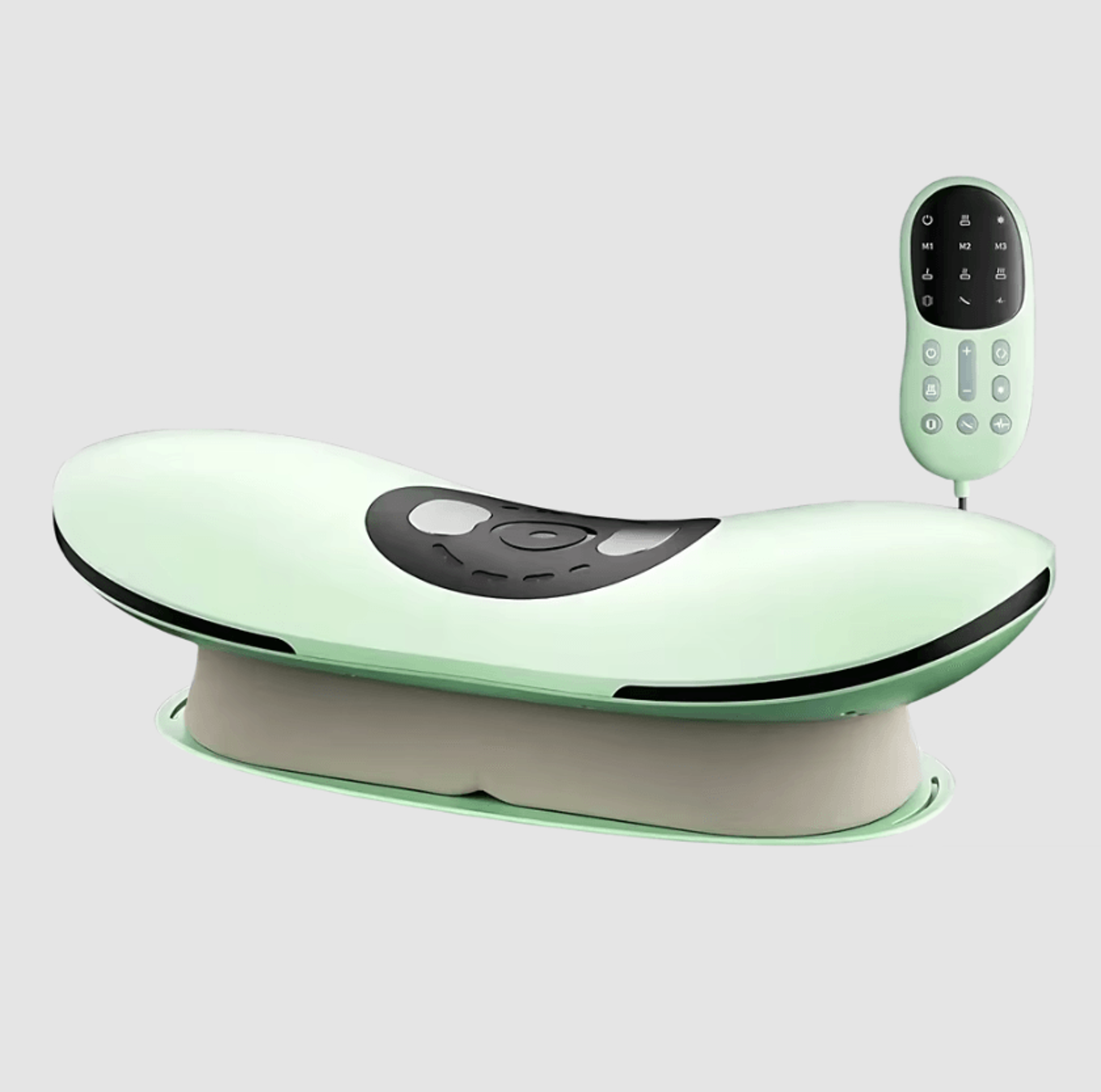 Electric Waist Massager With Air Compression Heat Vibration And Multi Direction Stretching 5