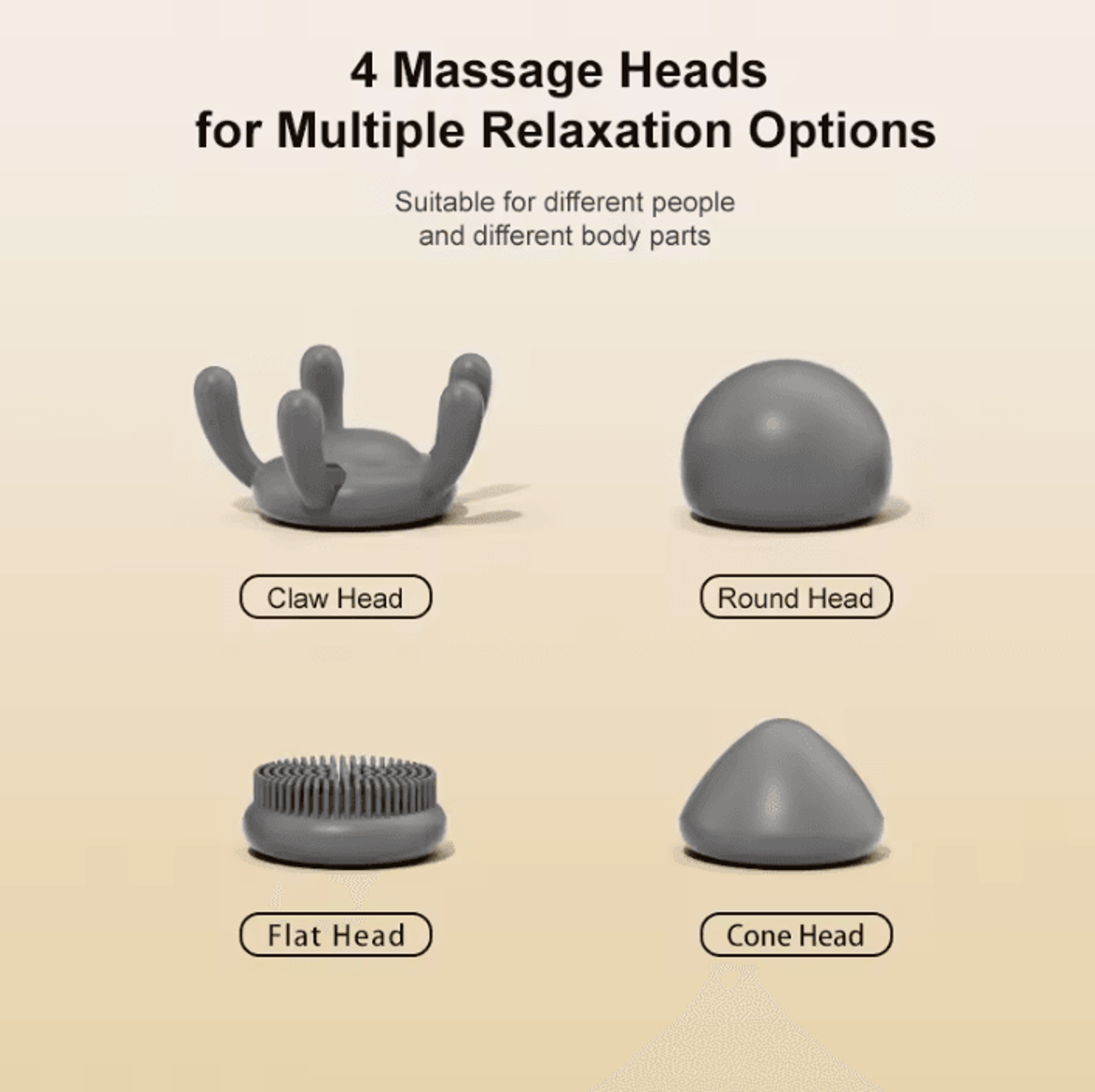 Multifunctional Mini Muscle Massage Gun Cordless Deep Tissue Percussion Massager 2