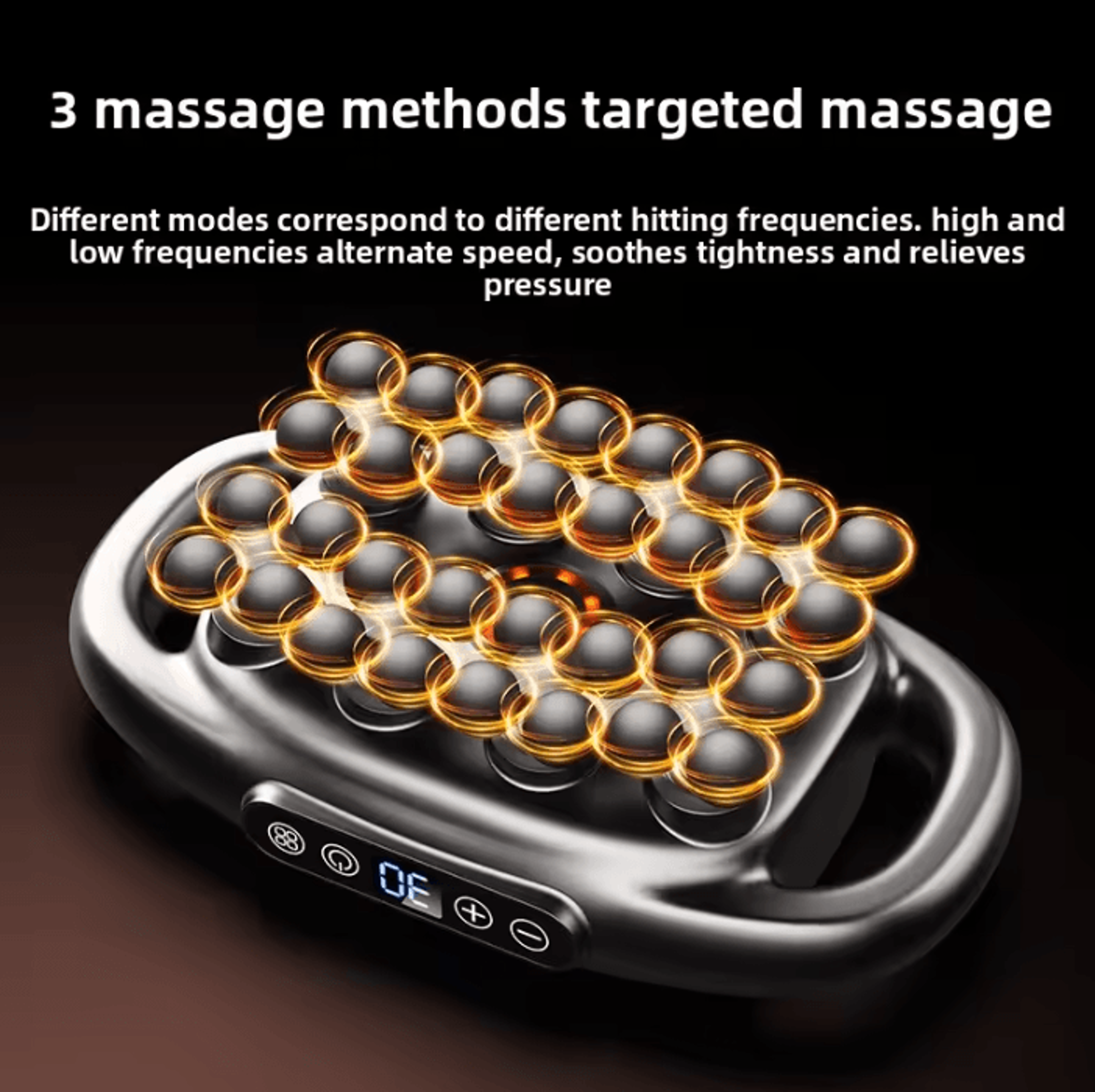 32 Head Deep Tissue Massage Gun With Red Light Therapy  Wireless Percussion Massage Gun For Full Bo 4