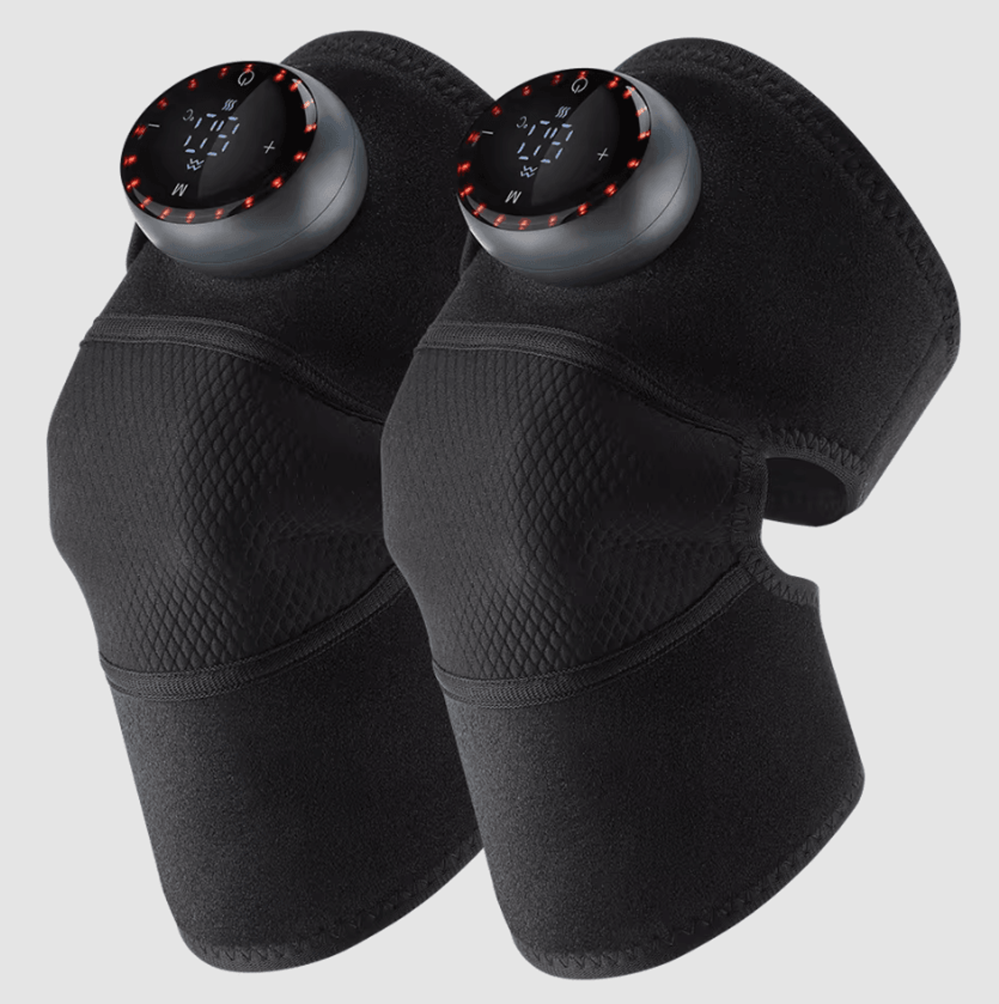 3in1 Cordless Heated Knee Massager  Rechargeable Heating Massage Wrap For Knees Shoulders  Elbows 7