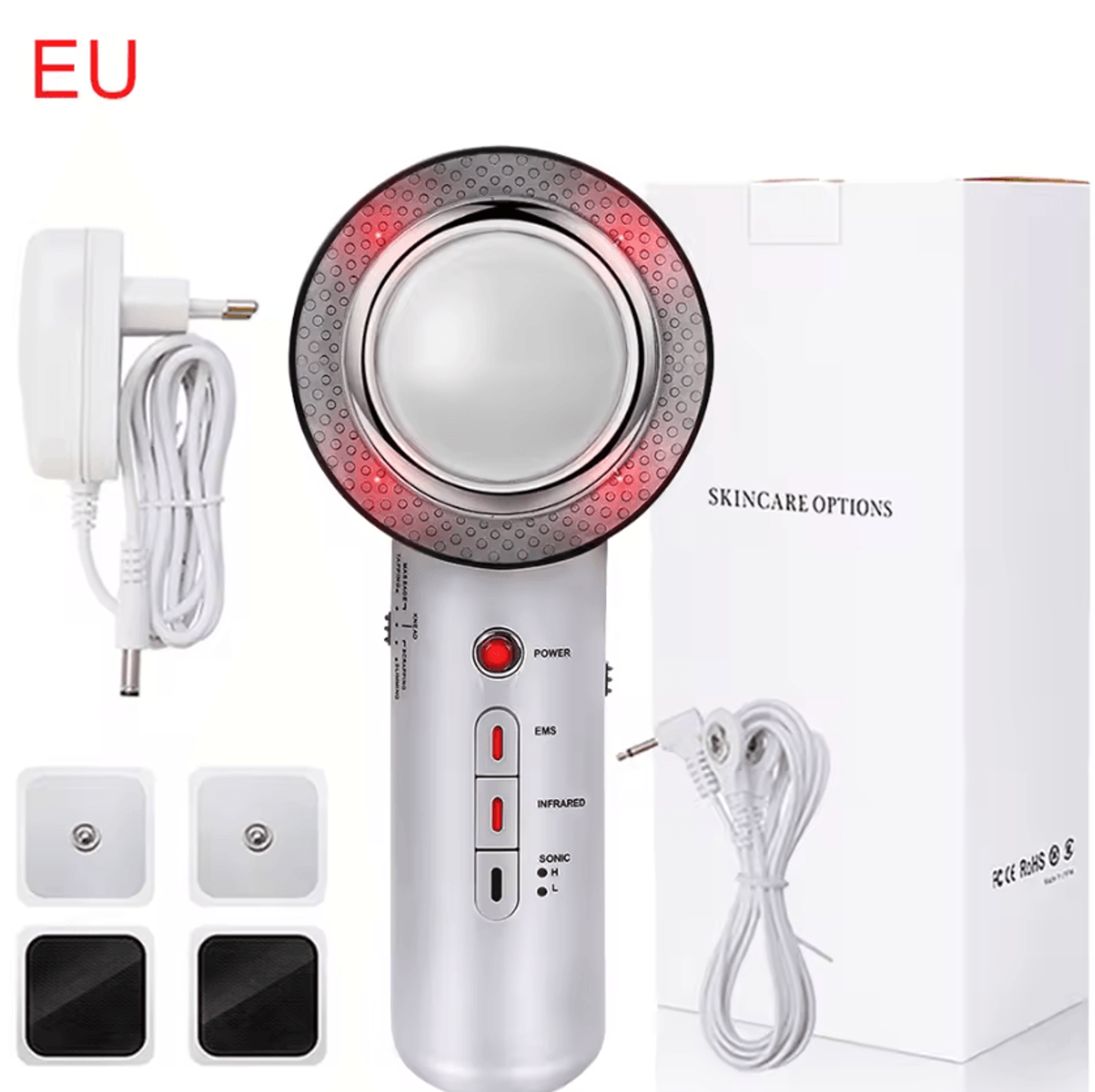 BEEMYI EMS Microcurrent Slimming Massager With Far Infrared Facial Lifting Technology 6