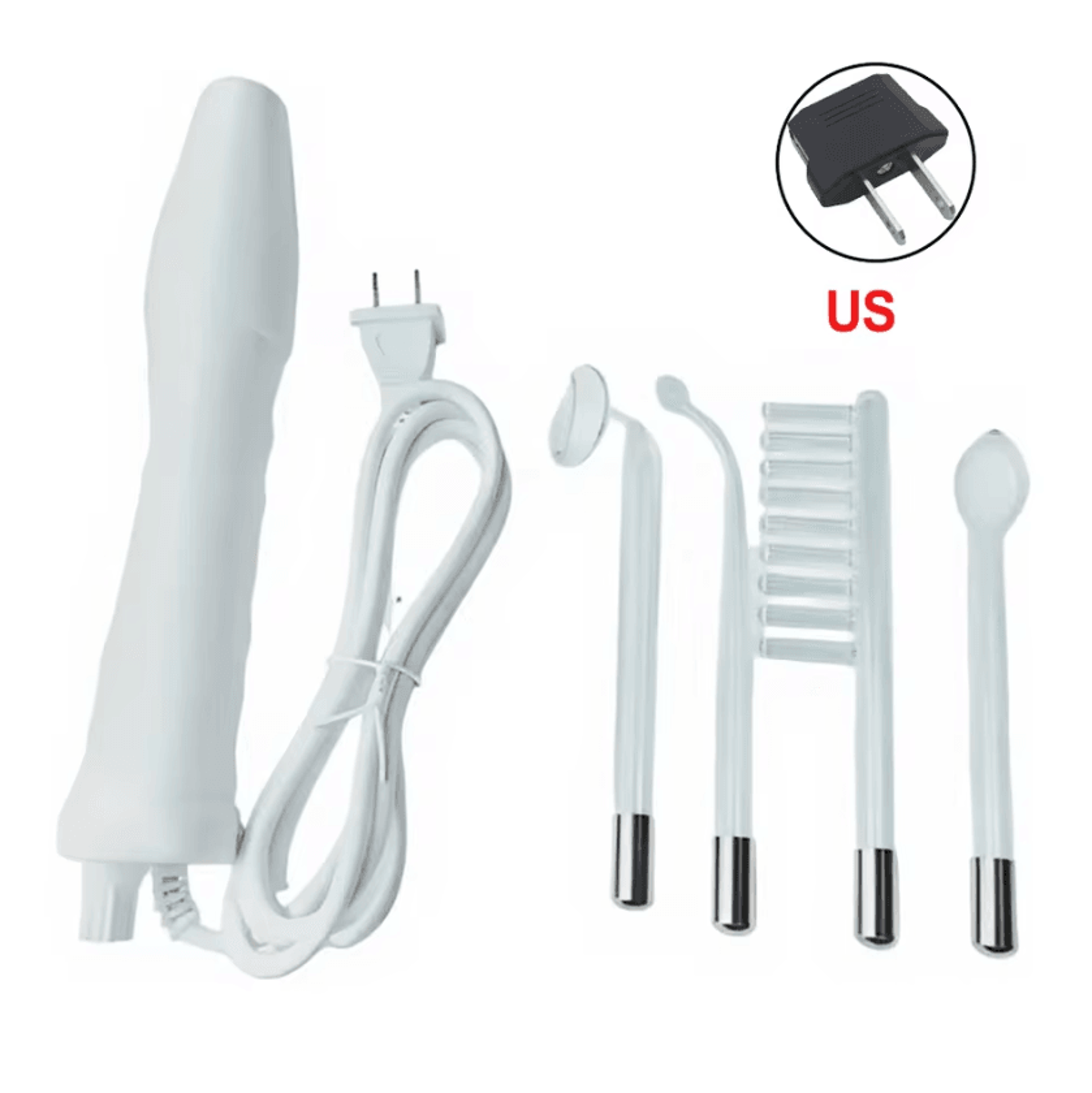 4 In 1 High Frequency Facial Wand With Glass Electrodes For Acne Care And Skin Rejuvenation 6
