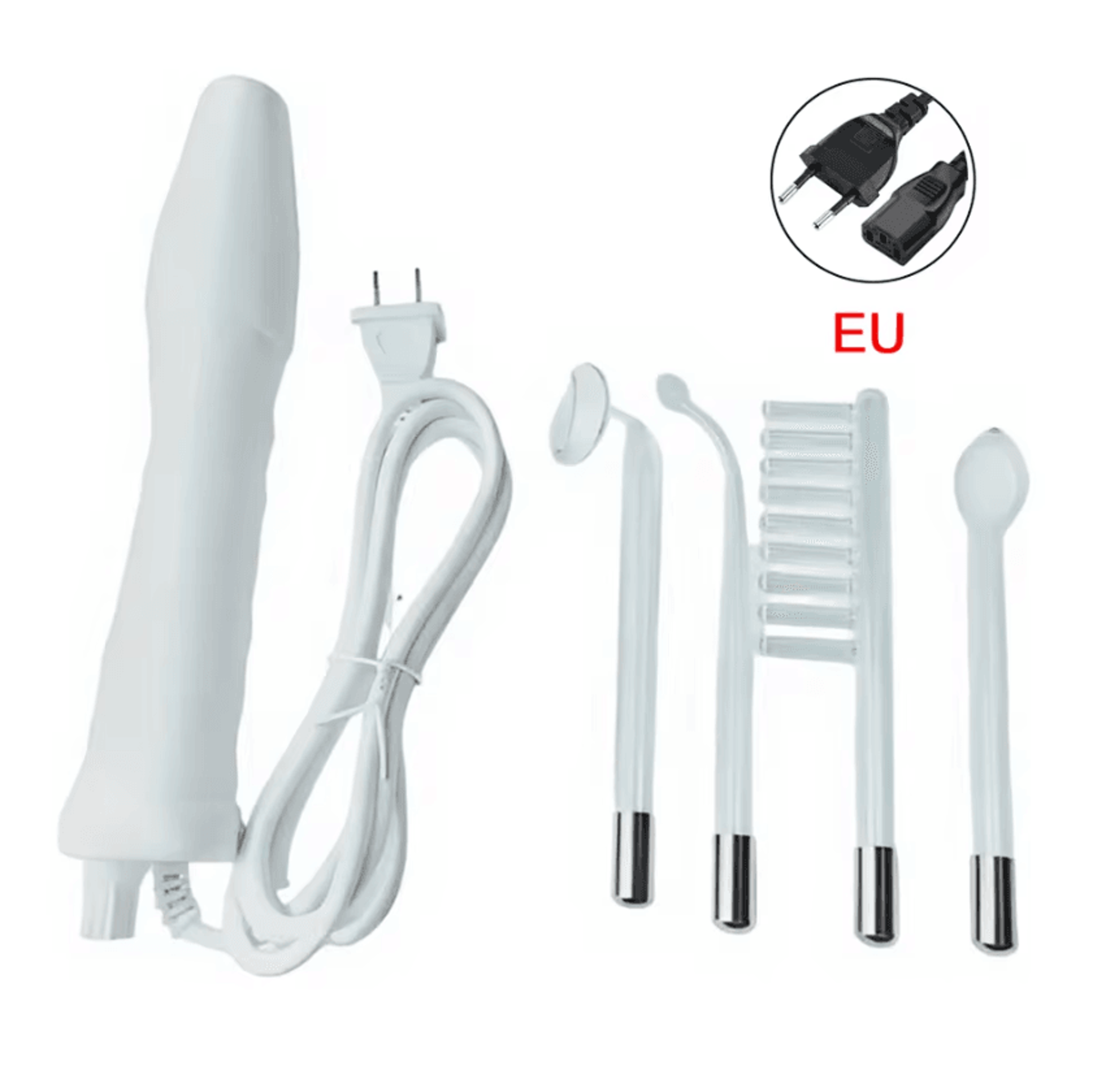 4 In 1 High Frequency Facial Wand With Glass Electrodes For Acne Care And Skin Rejuvenation 7