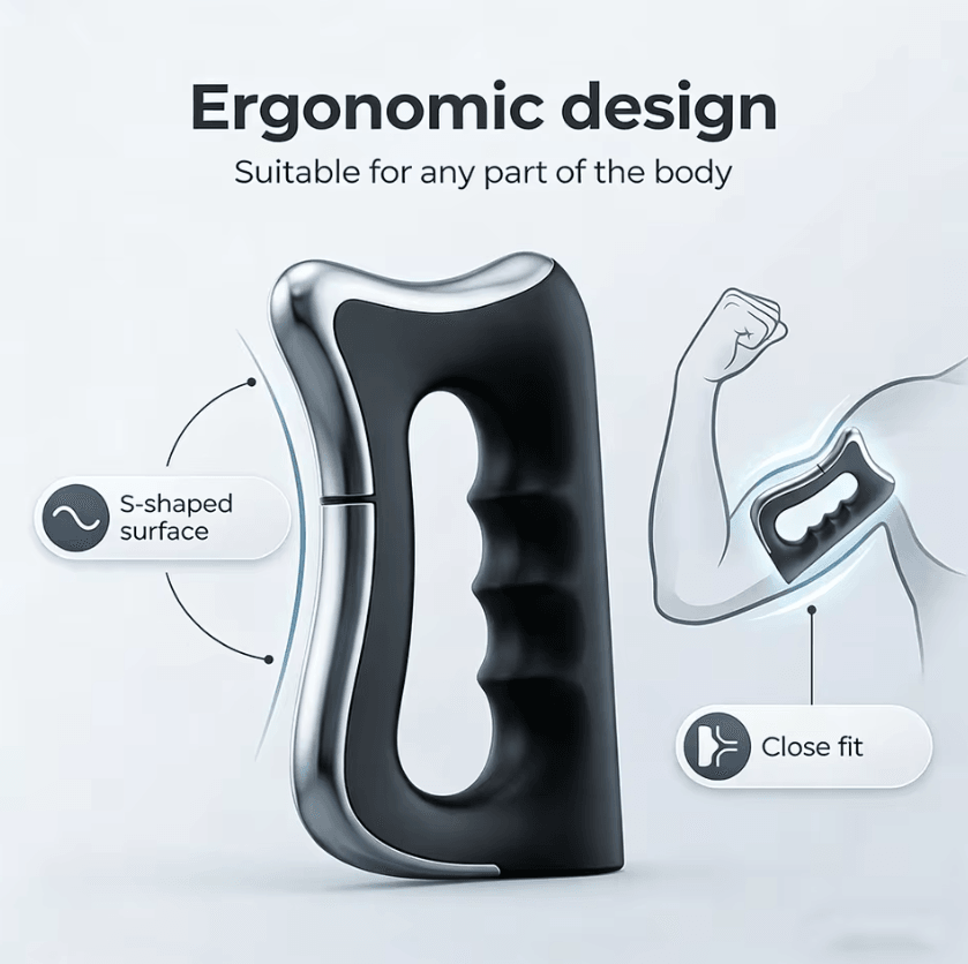 Electric Vibrating Fascia Massage Blade For Deep Muscle Relaxation And Body Sculpting 1