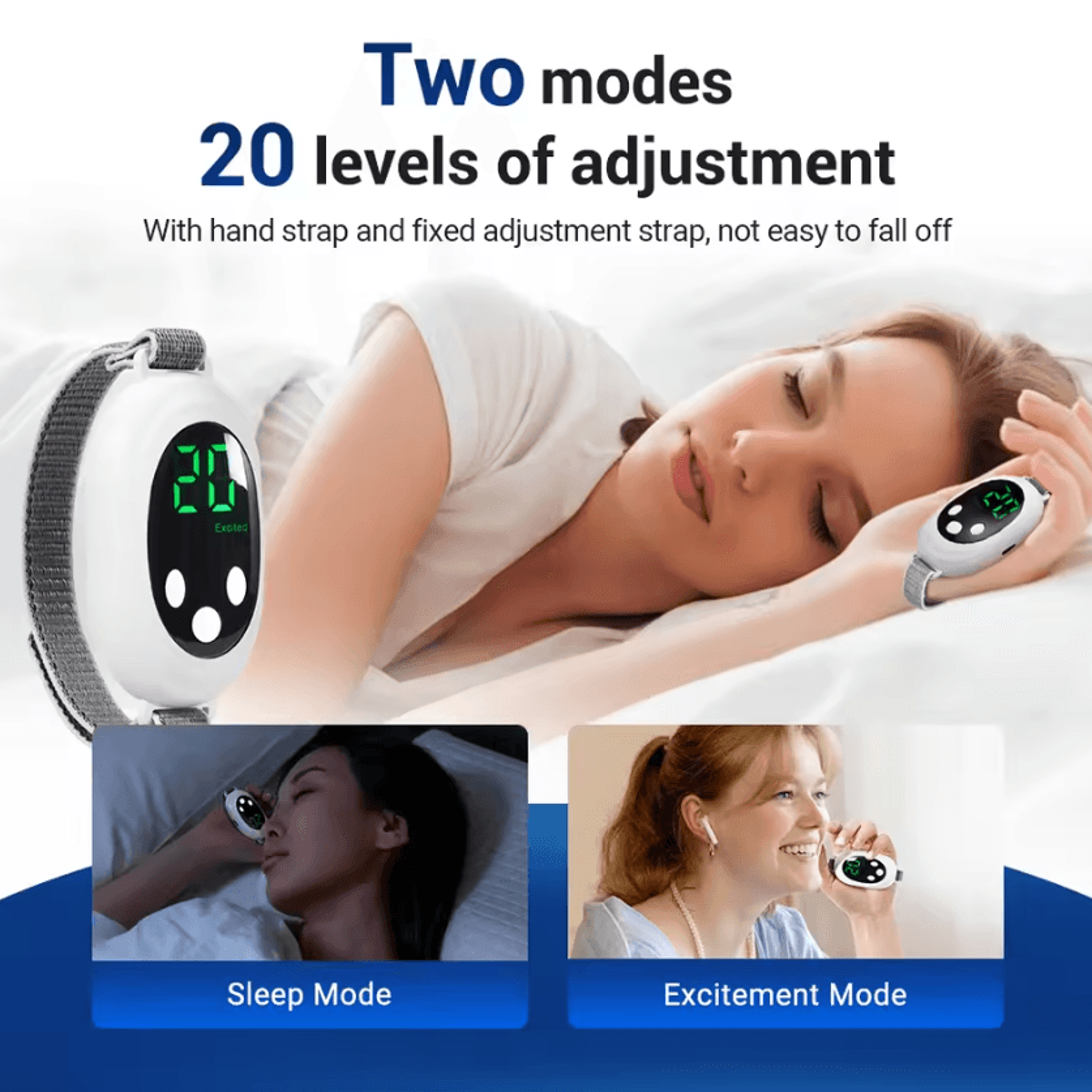 Smart Handheld Microcurrent Sleep Aid Device For Relaxation  Better Sleep 1