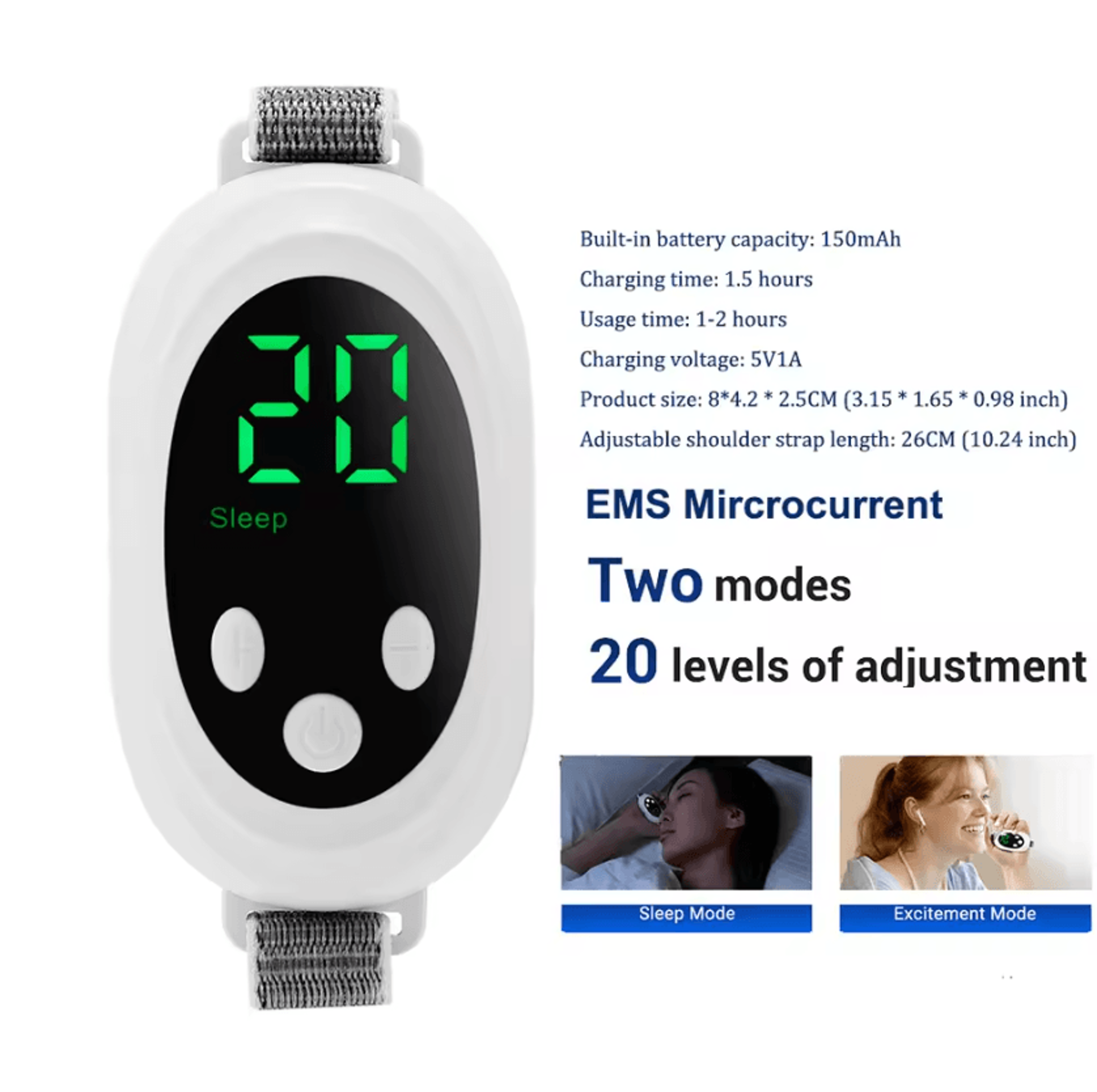 Smart Handheld Microcurrent Sleep Aid Device For Relaxation  Better Sleep 5