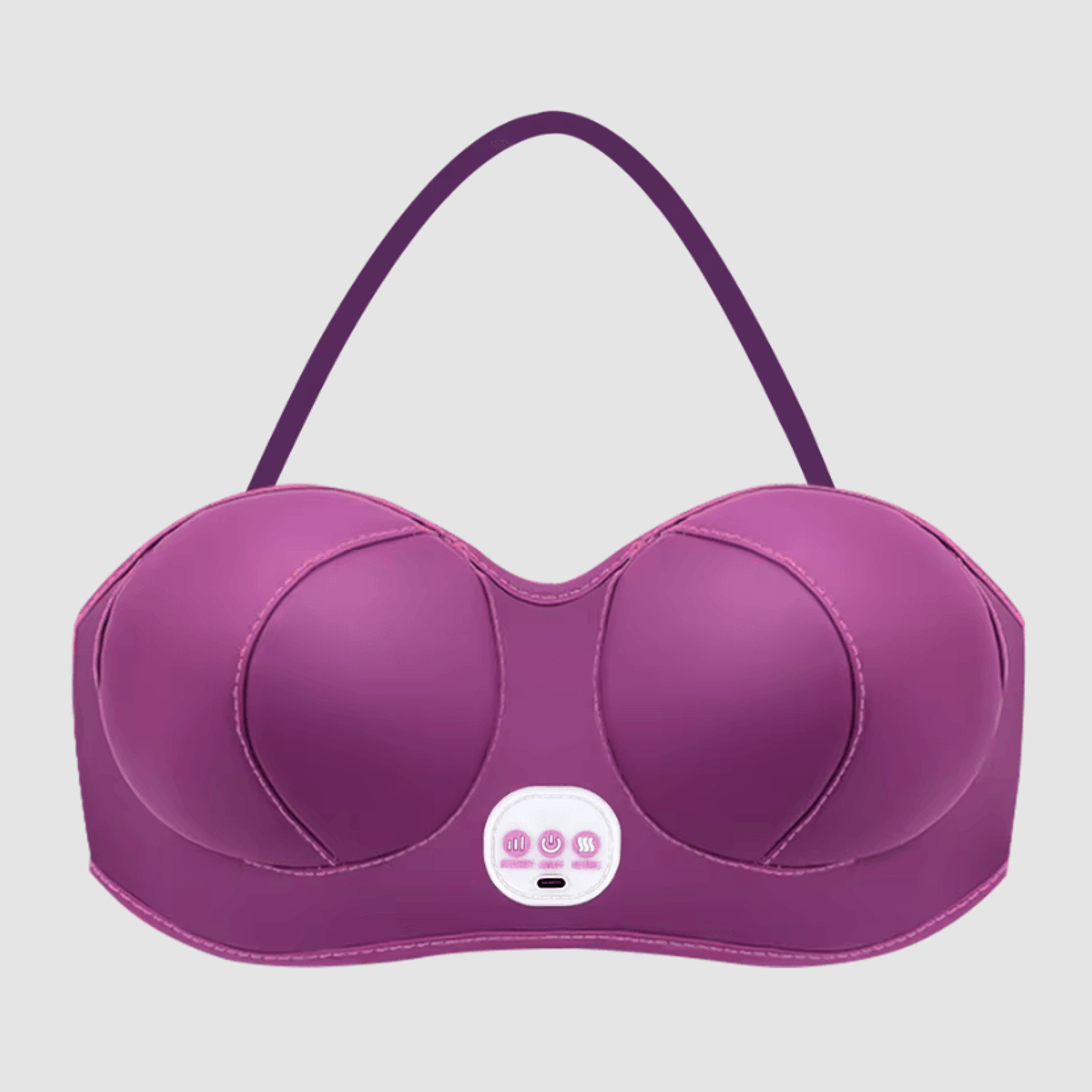 Electric Breast Massager Bra With Heat  Vibration  Wearable Heating Massage Bra For Relaxation  Com 0