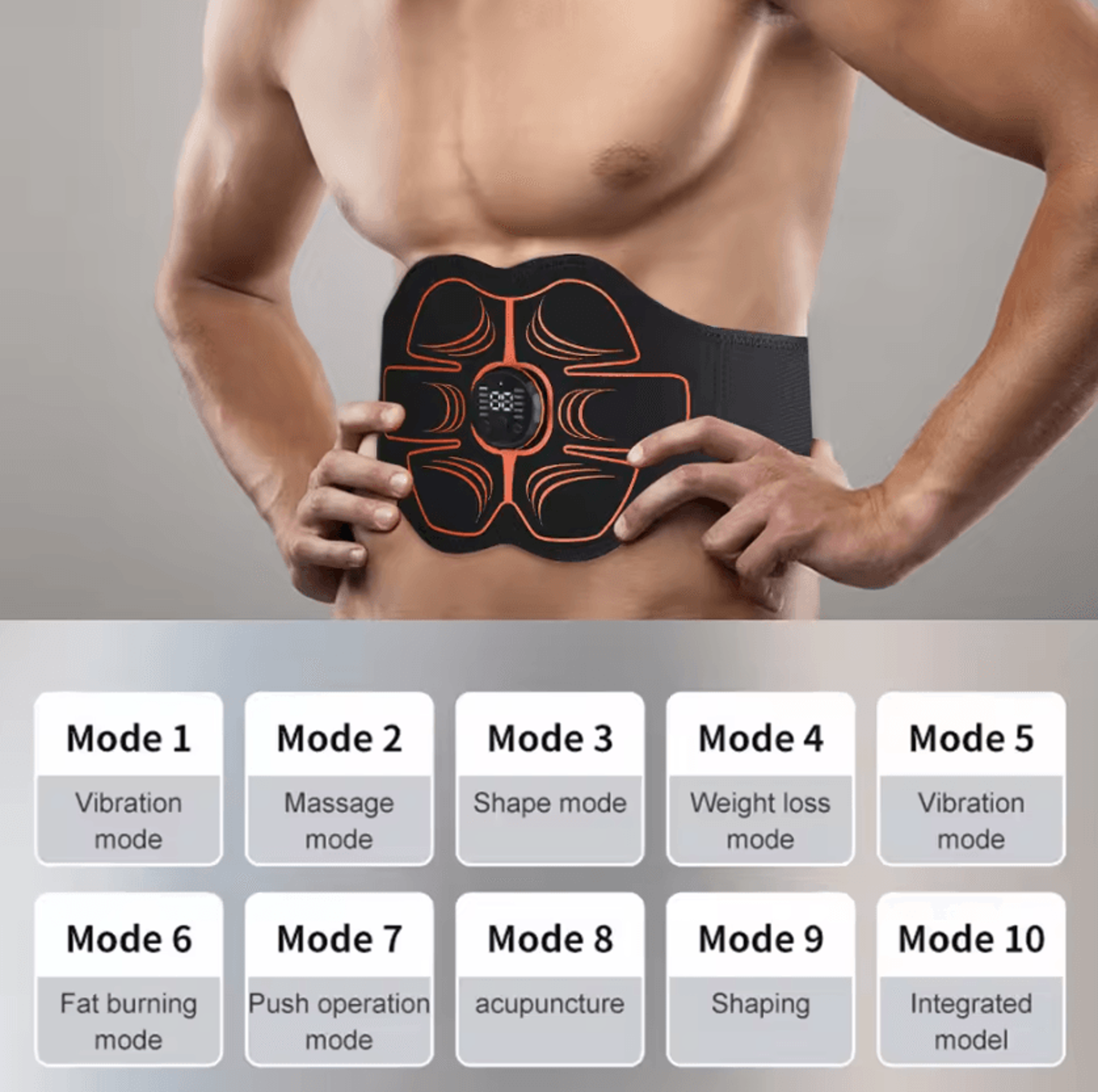 EMS Muscle Stimulator Belt  Abdominal Muscle Stimulator For Core Training  Muscle Activation 1