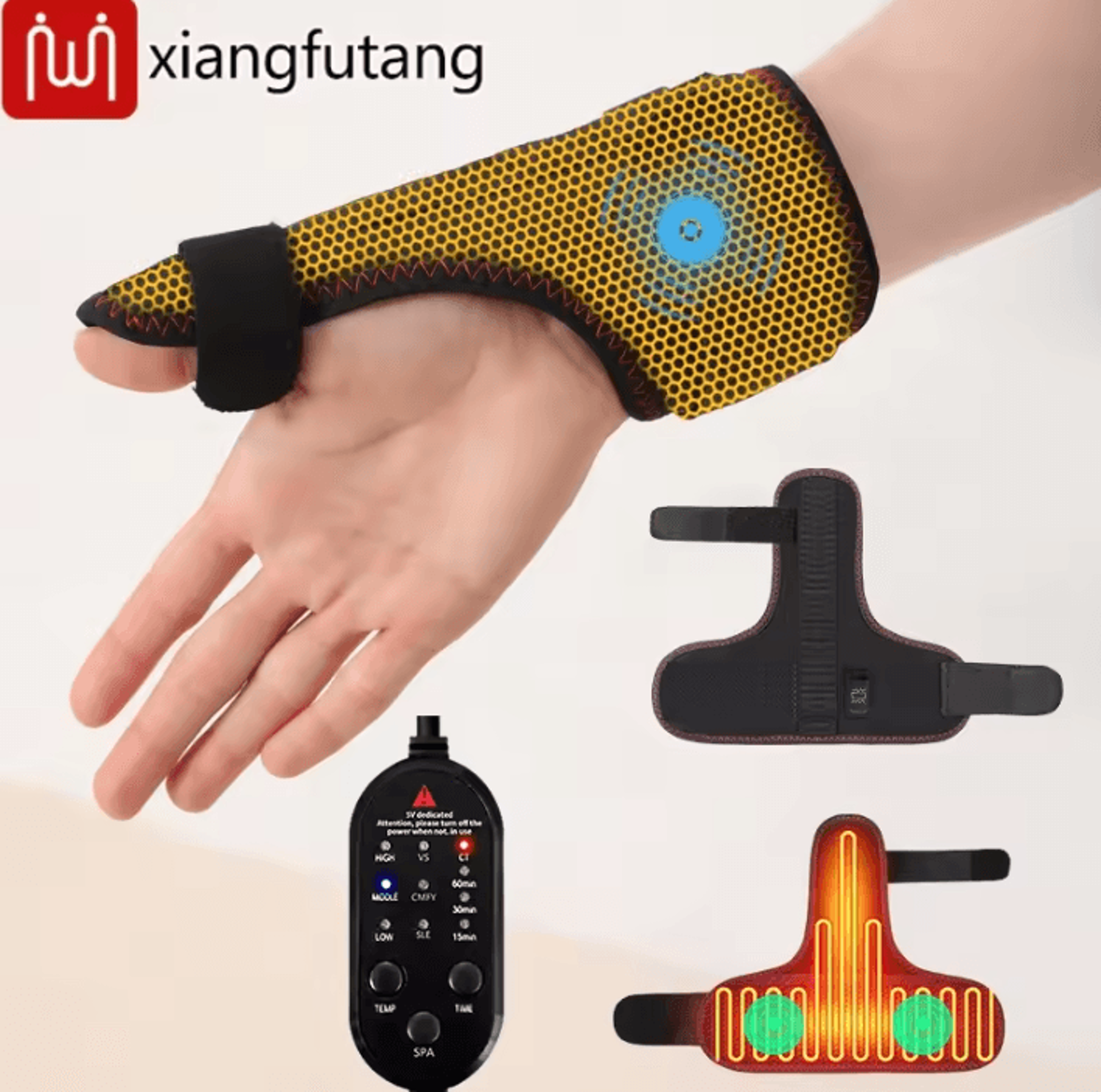 Heated Thumb  Wrist Brace  Electric Thumb Support With Heat  Massage For Everyday Hand Comfort 0