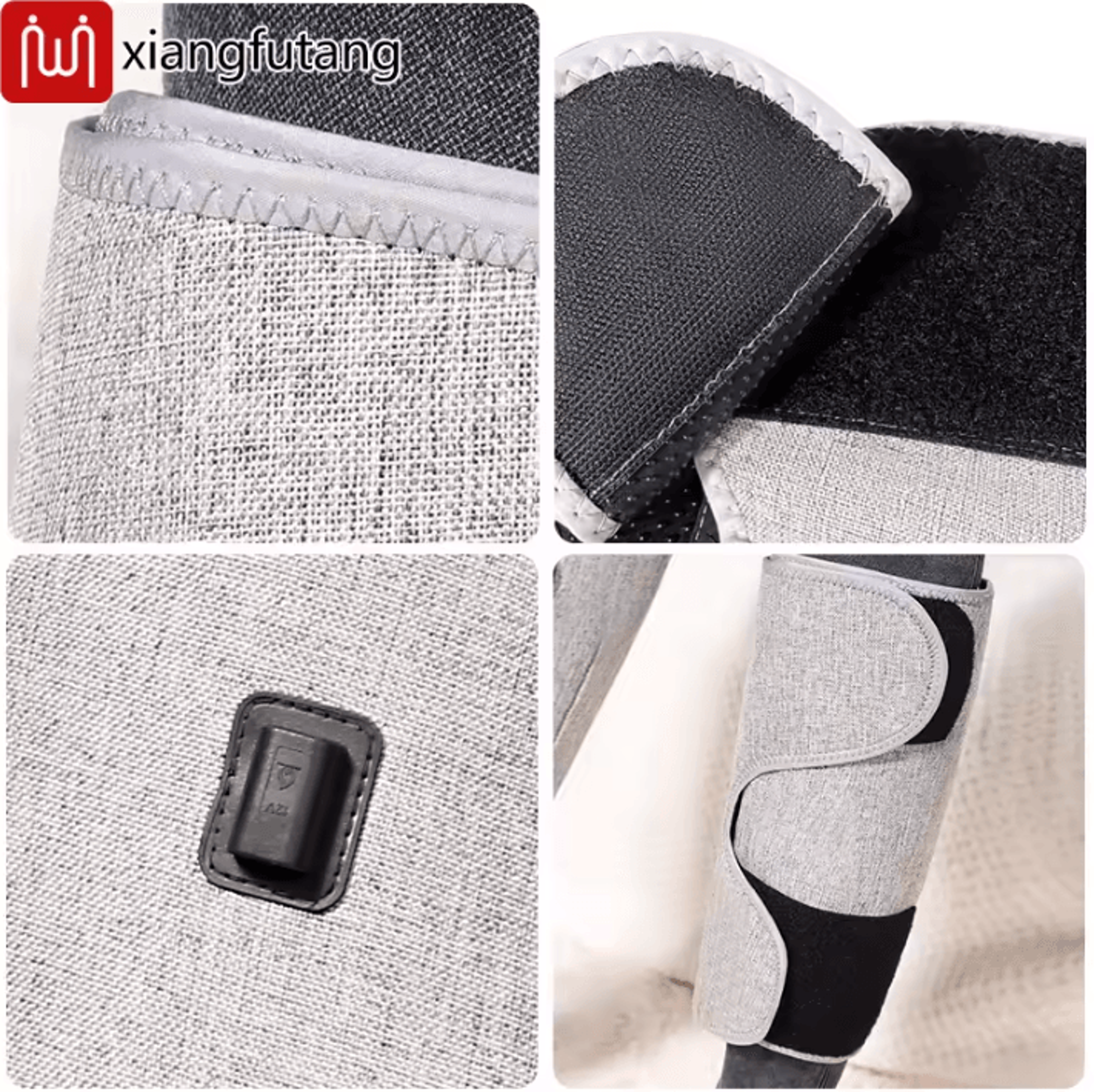 Heated Calf Massager  Electric Calf Heating Wrap With Heat  3 Vibration Modes For Everyday Leg Comf 4