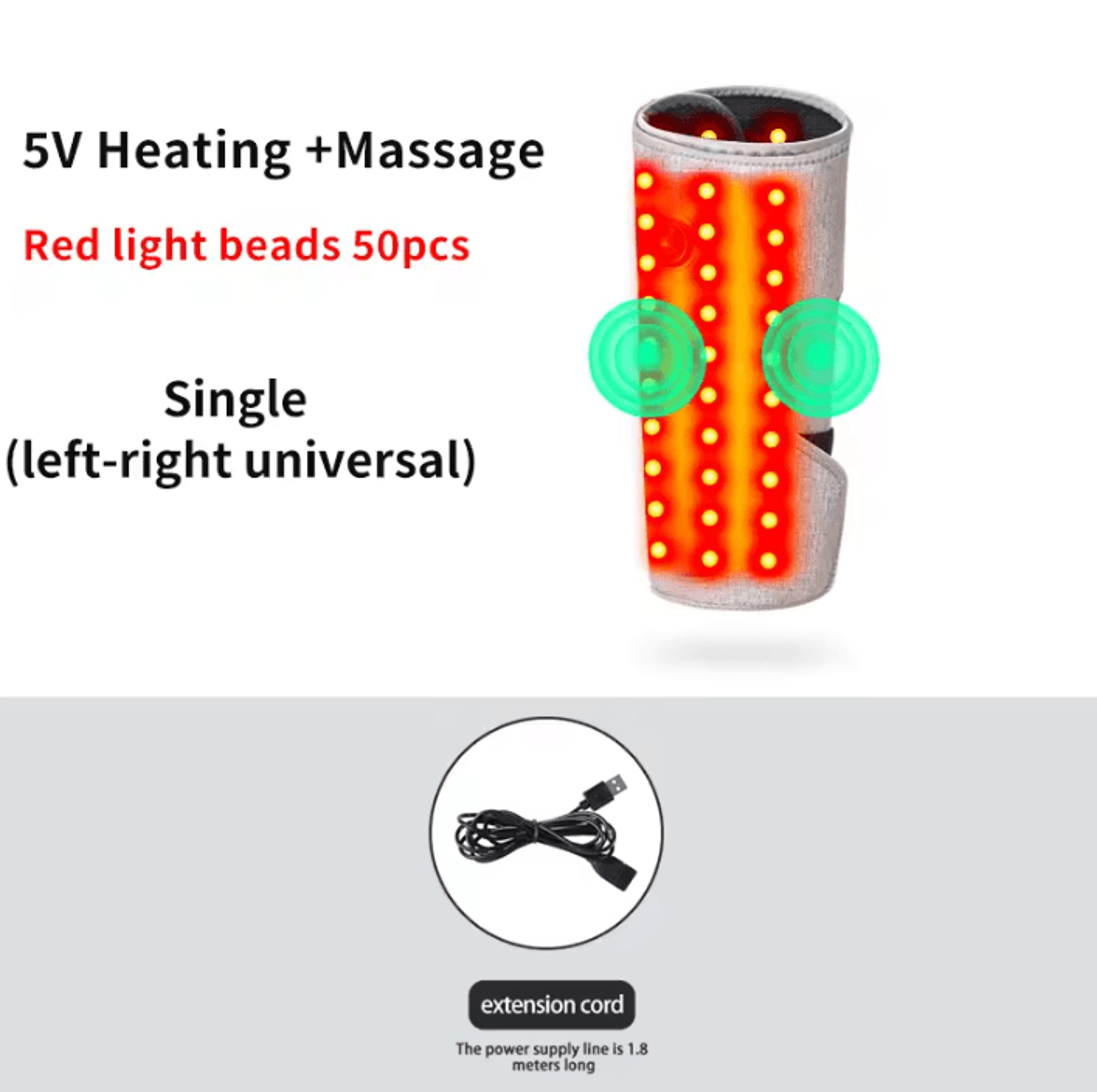 Heated Calf Massager  Electric Calf Heating Wrap With Heat  3 Vibration Modes For Everyday Leg Comf 6