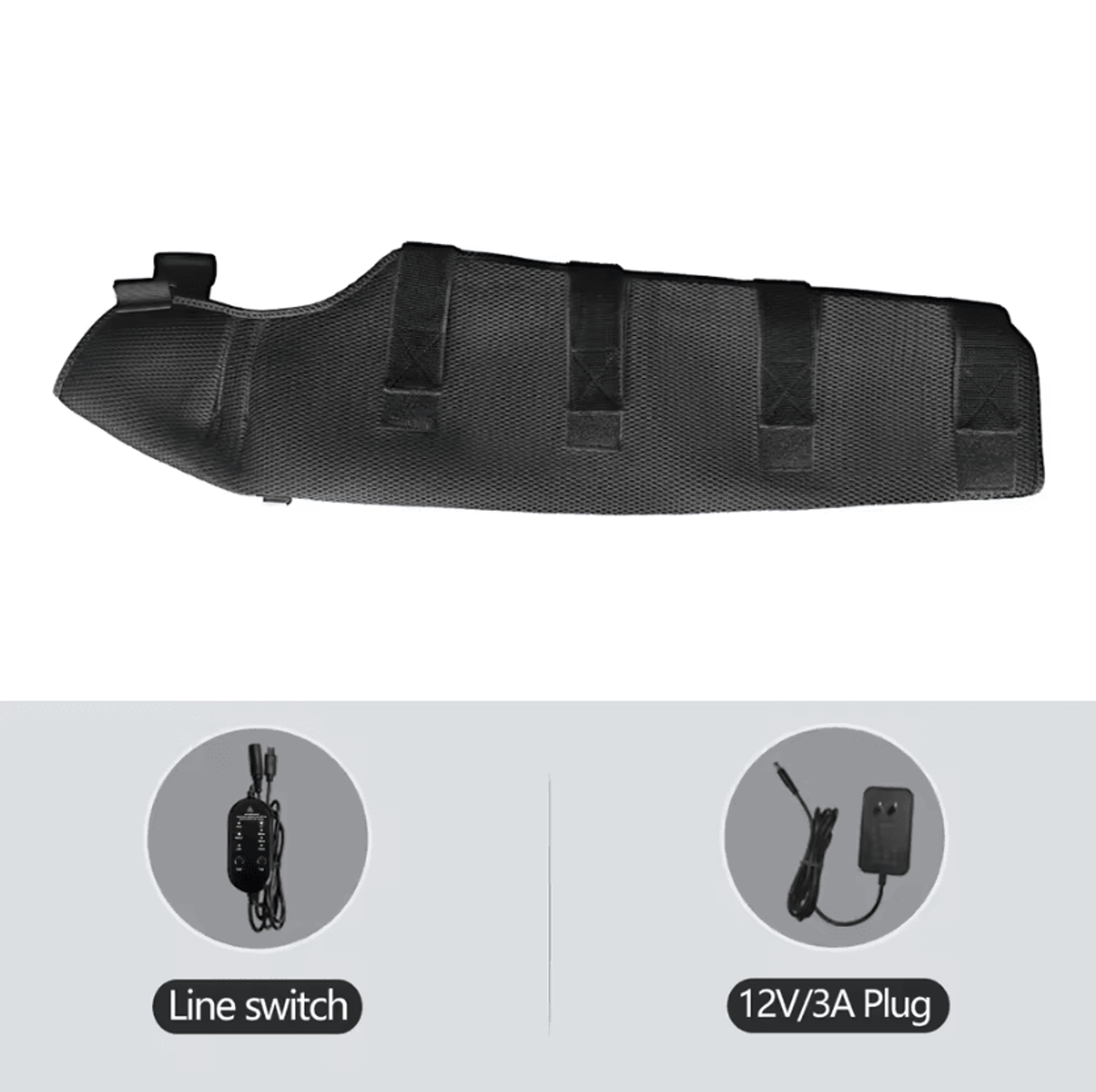 Ultra Long Heated Arm Wrap With Vibration Massager For Shoulder Elbow  Wrist Relief 5