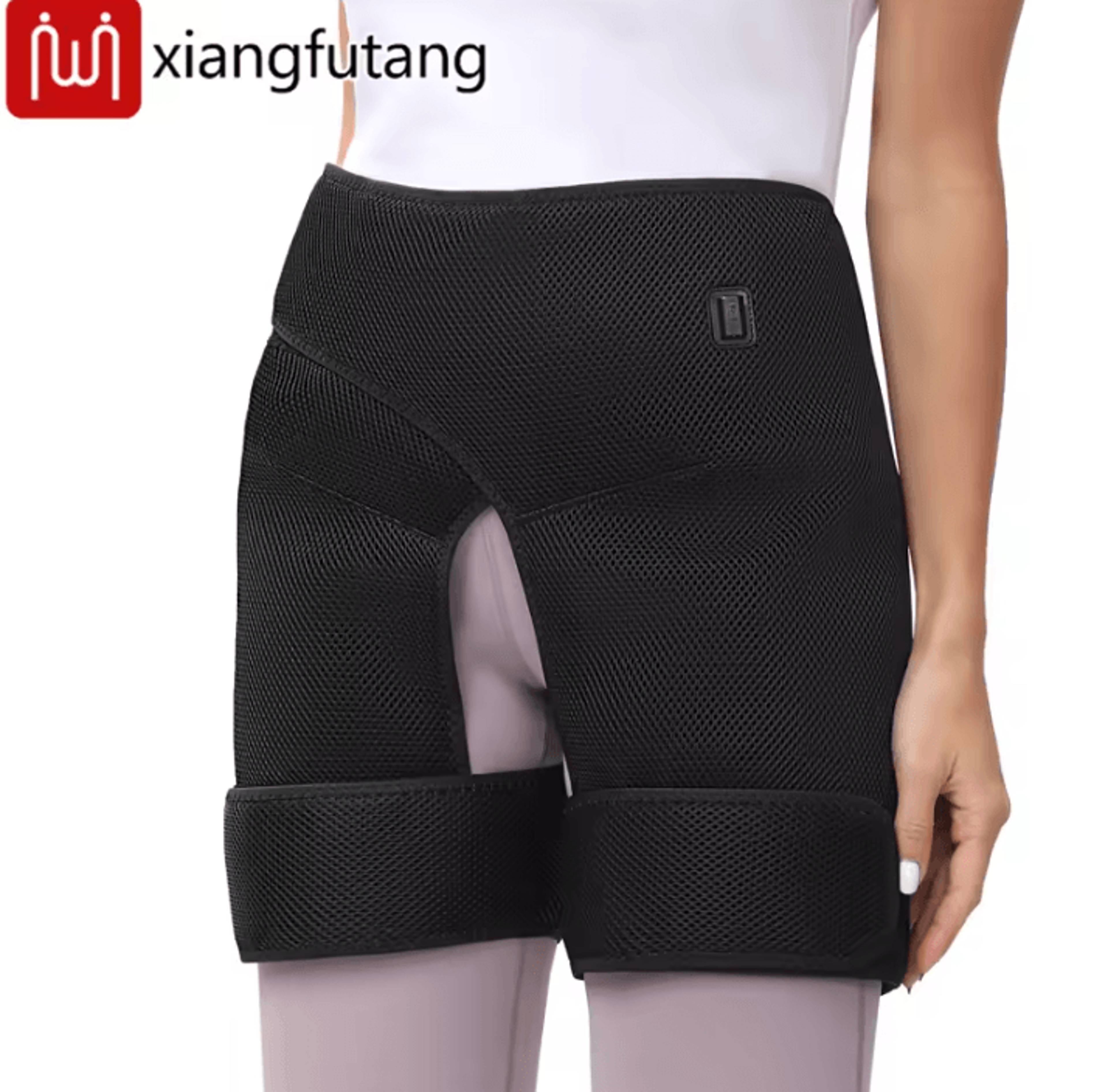 Electric Heated Hip Wrap With Vibration Massager For Hip Waist  Thigh Comfort 4