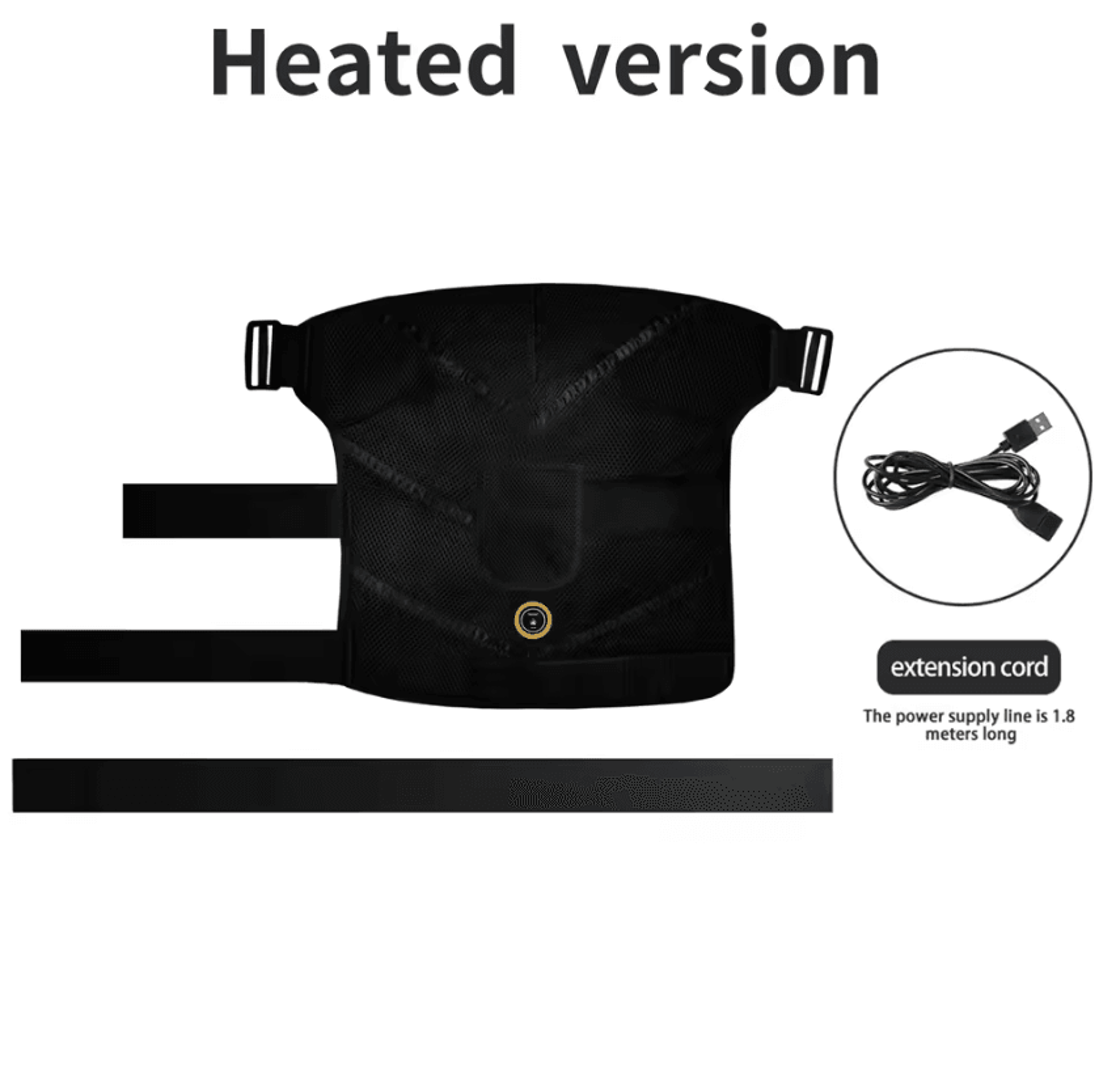 Electric Heated Shoulder Brace With Vibration Massage For Left  Right Shoulder Relief 5