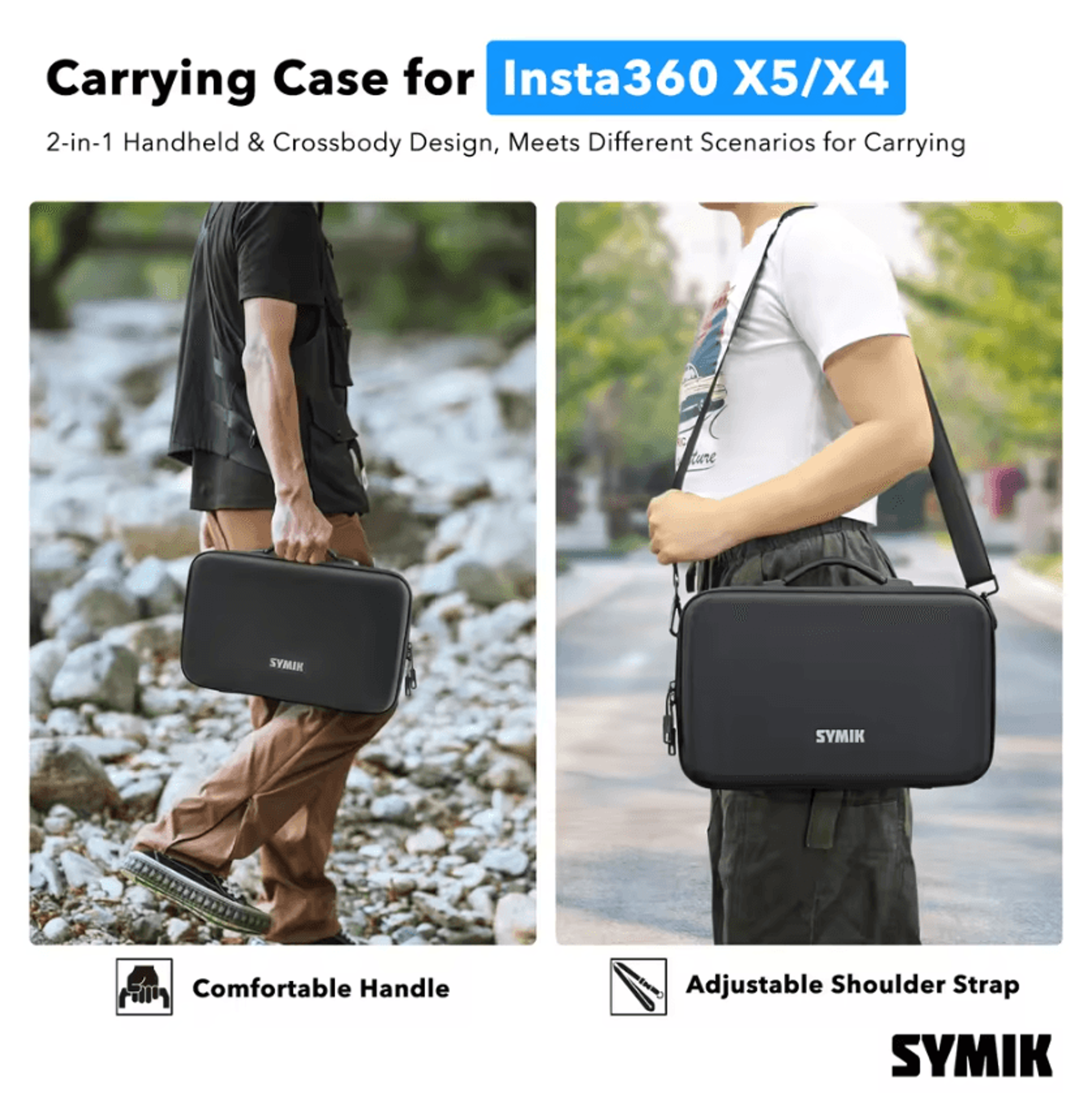 Portable Carrying Case For Insta360 X5  X4 Camera Accessories 4