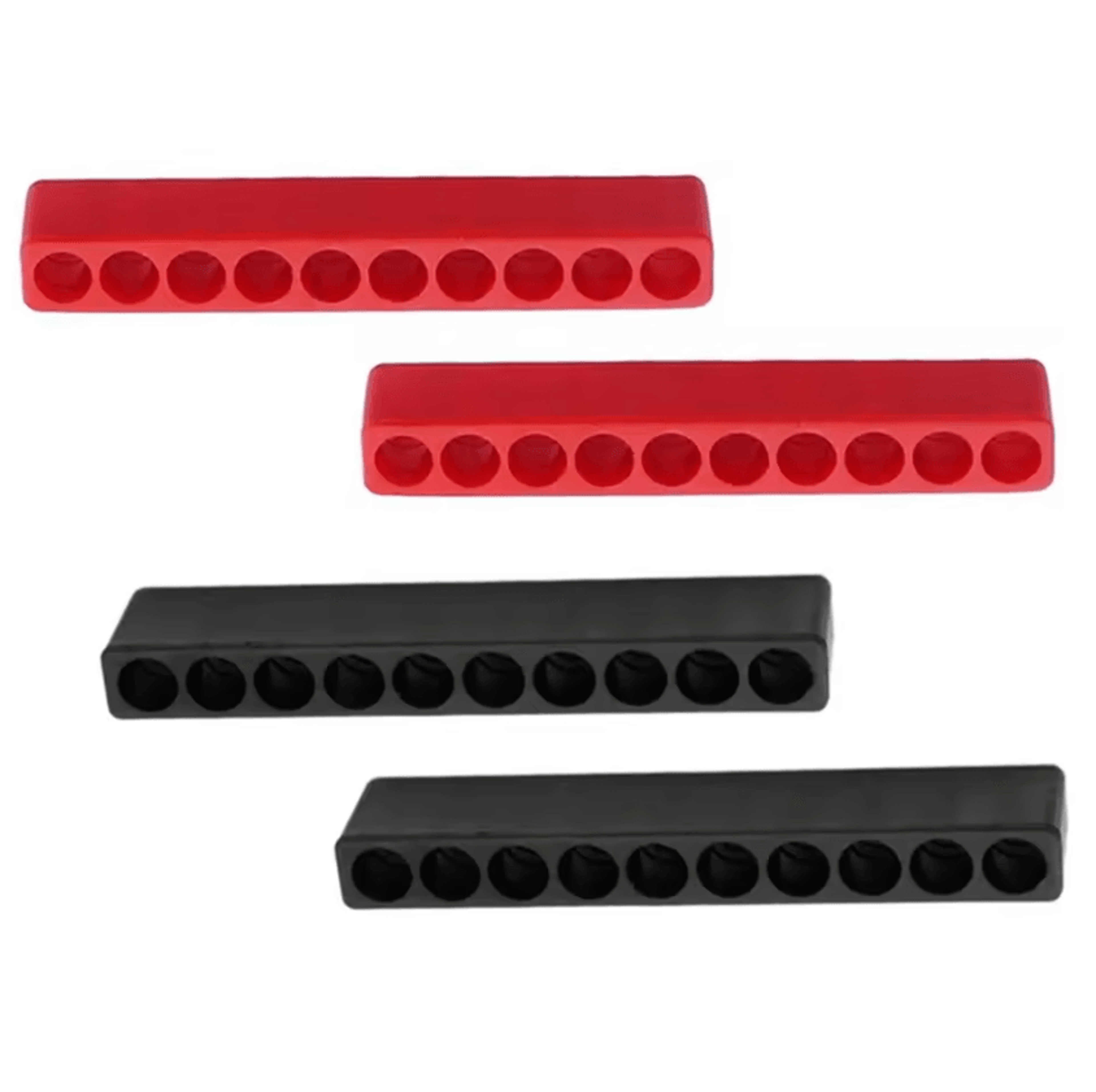 4Pack 10Hole Screwdriver Bit Holder Organizer For 14Inch Hex Bits 2