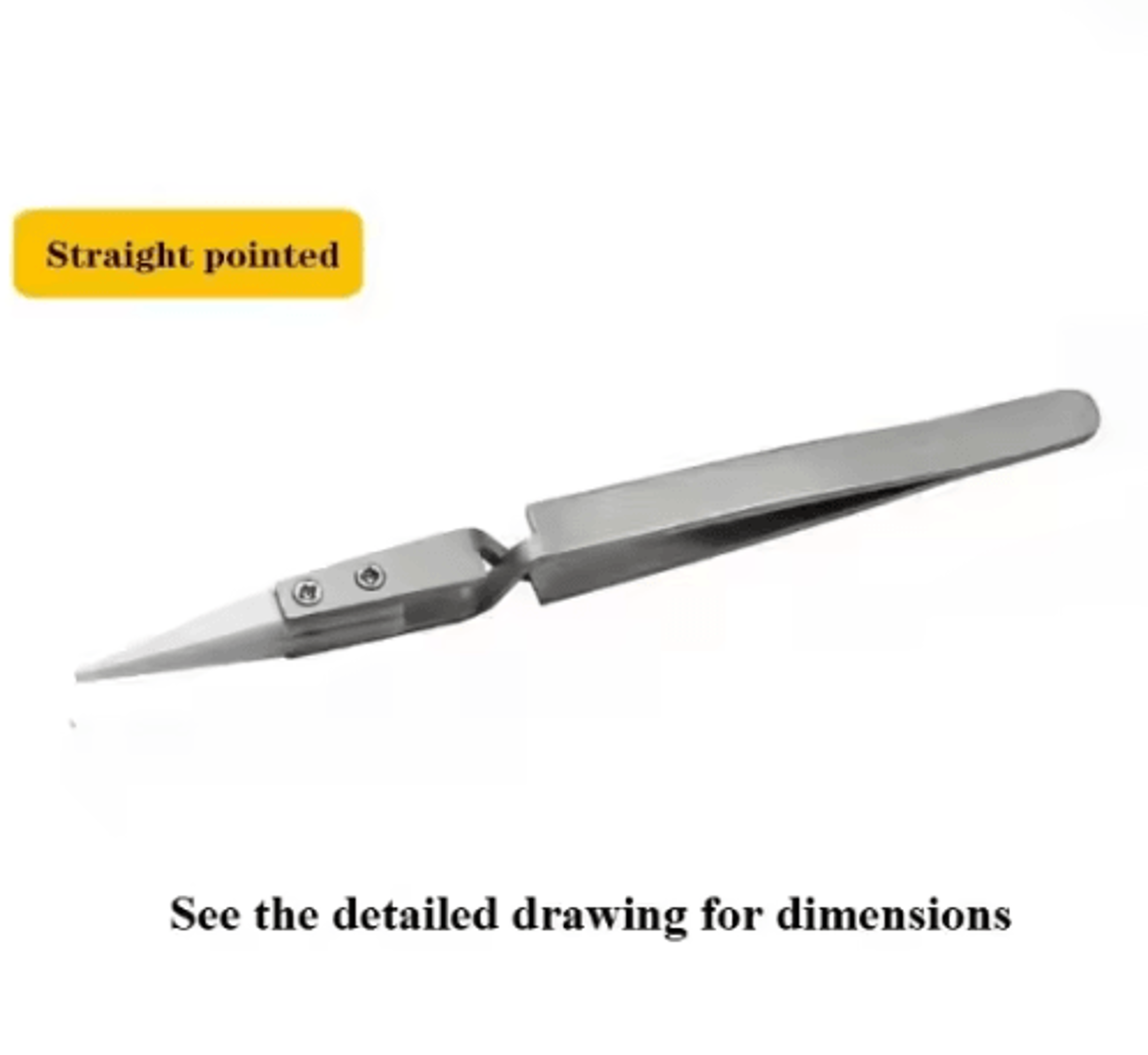 Ceramic Tip AntiStatic Reverse Soldering Tweezers 5
