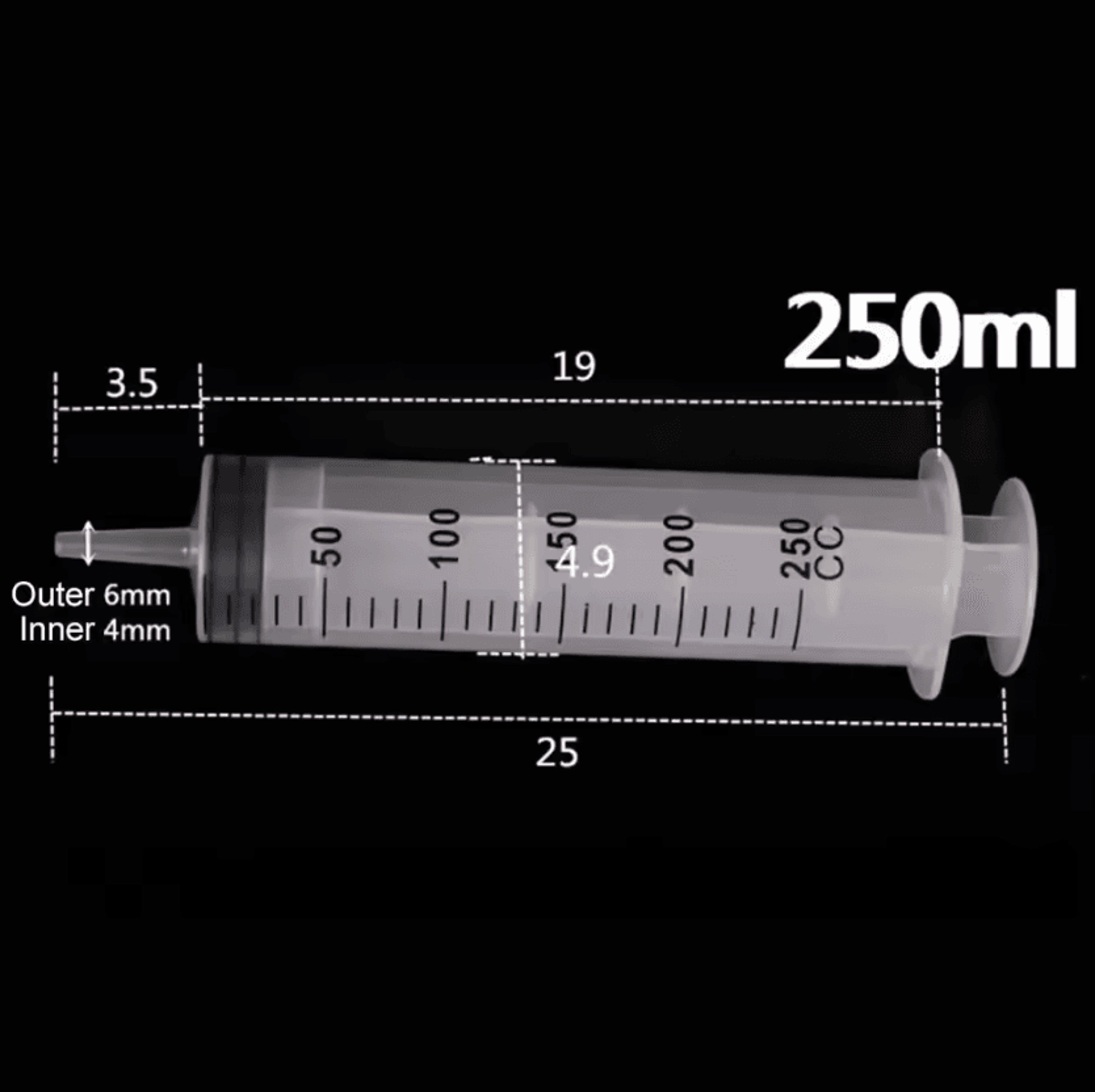 Large Capacity Reusable Syringe With 13m Tube For Liquid Transfer 1