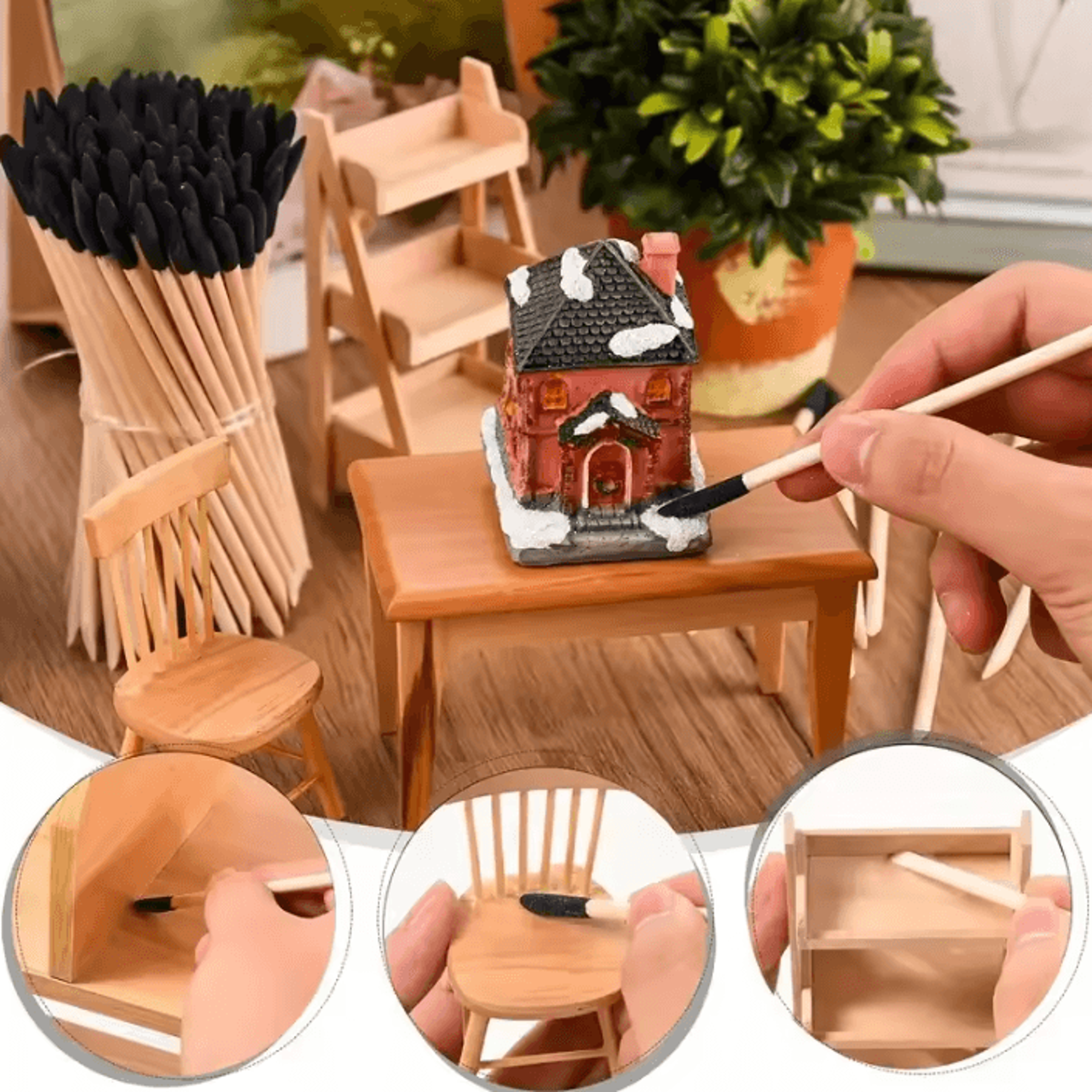 DualPurpose Sanding Sticks Set For Model Making Crafts  Precision Detail Sanding 4