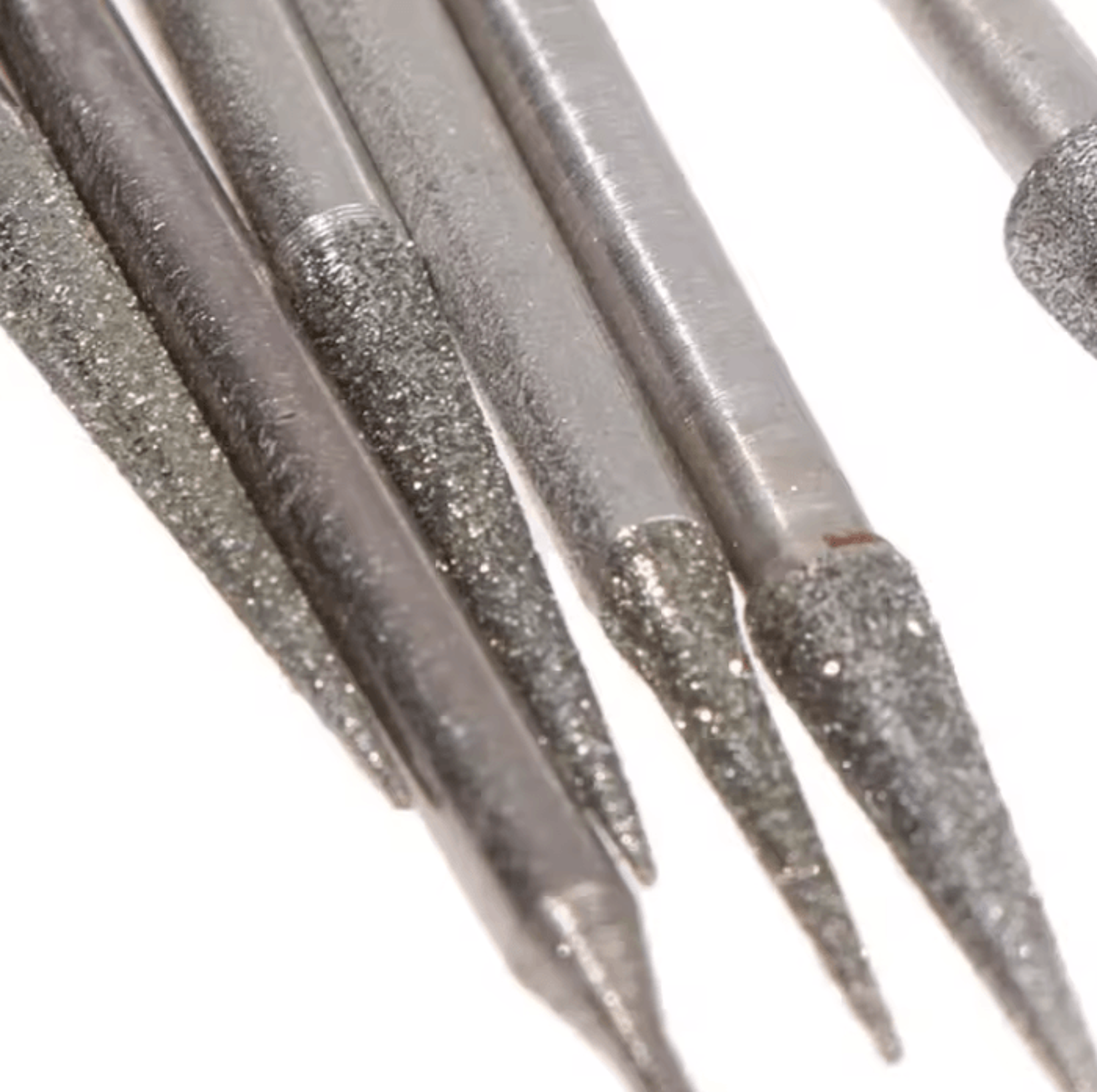 6Piece Diamond Grinding Burr Set  14mm Engraving Bits With 235mm Shank 4
