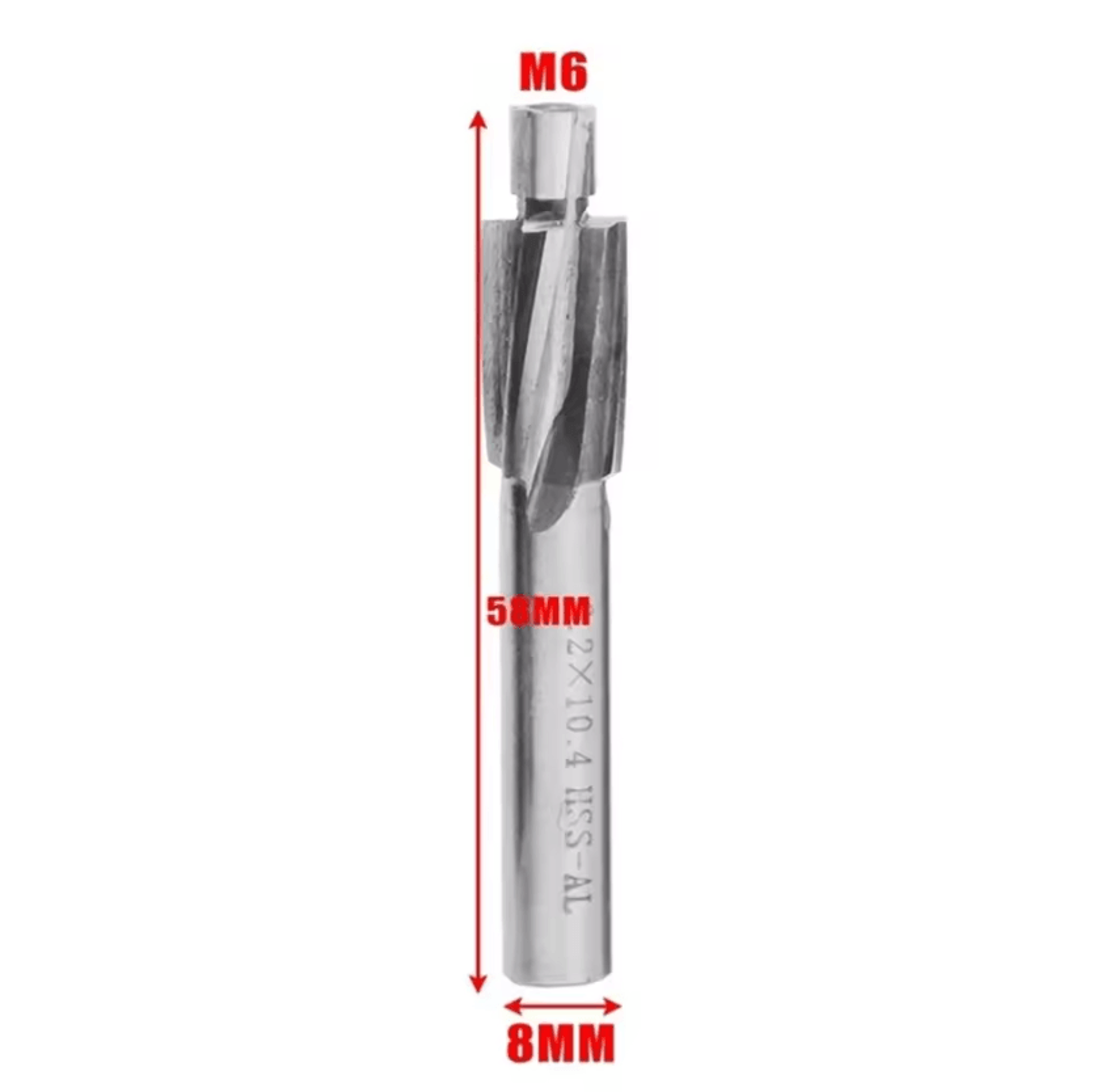 HSS Counterbore End Mill Set  M3M8 Countersink  Flat Counterbore Drill Bits 8