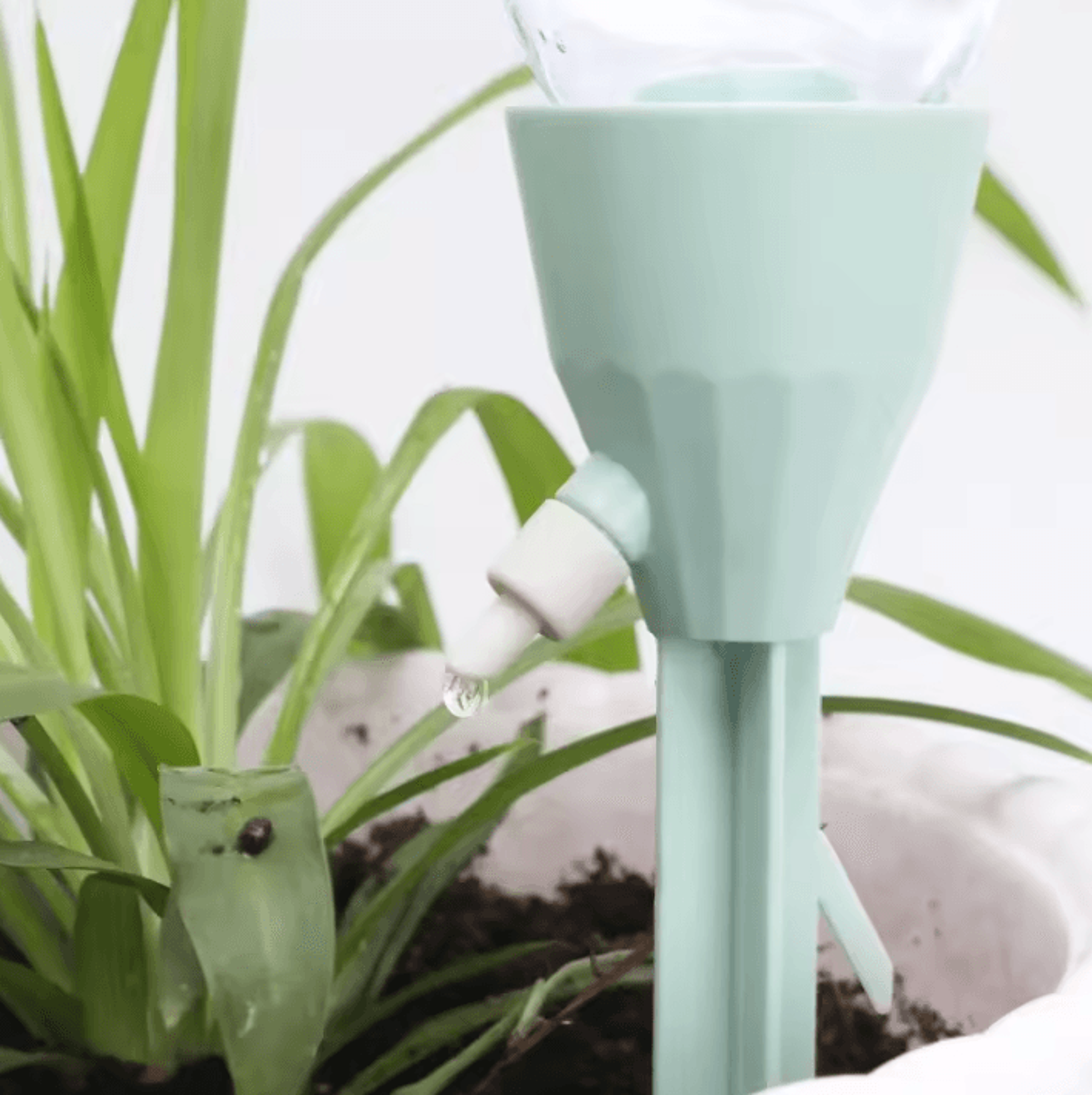 Adjustable Self Watering Plant Spikes Drip Irrigation System 3Pack 2