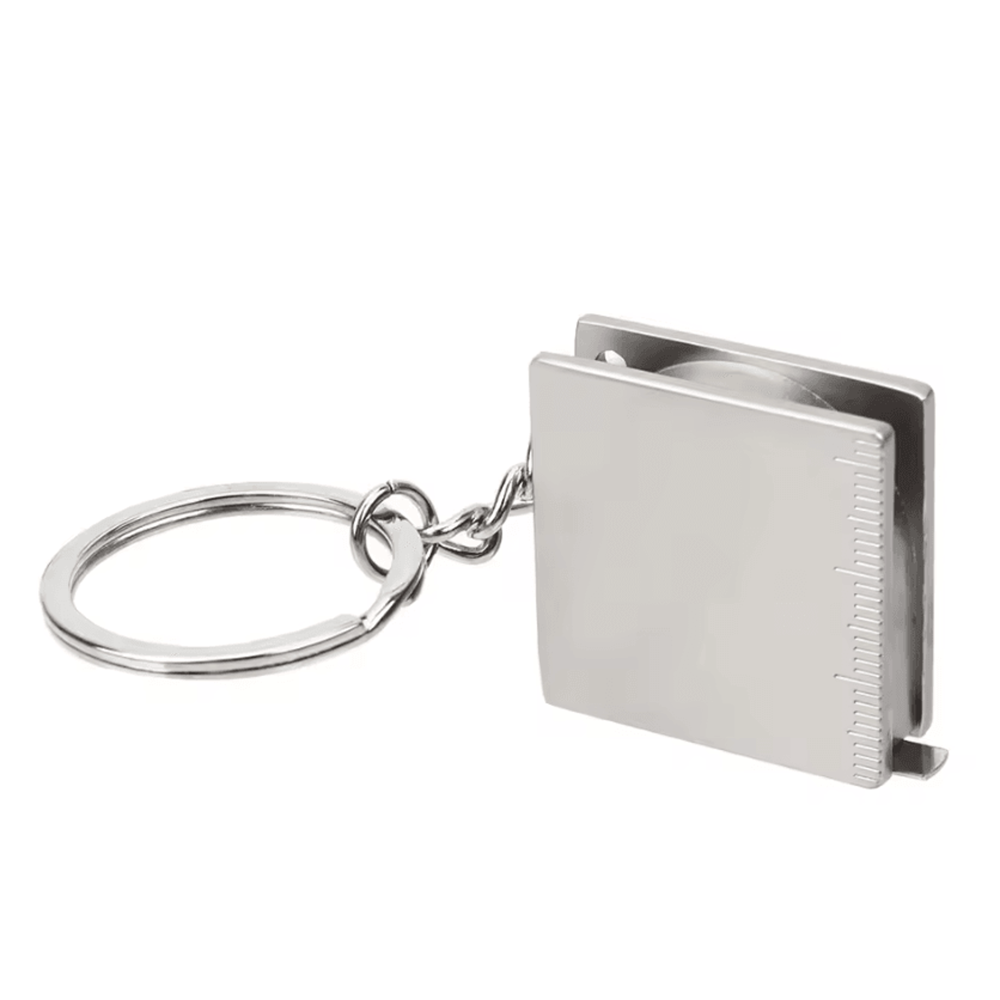 Mini Retractable Tape Measure Keychain With Pull Ruler 0