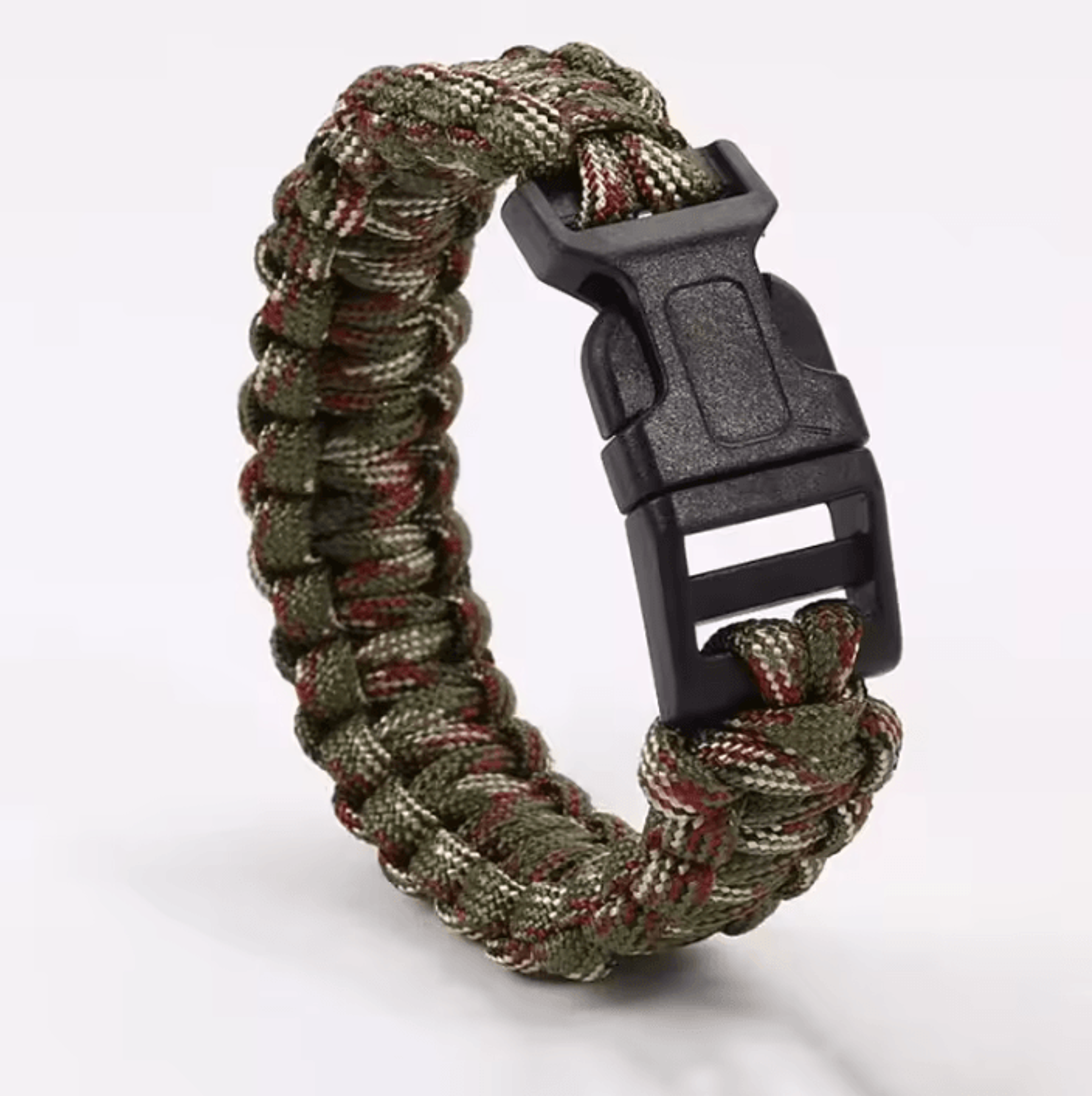 7Core Paracord Survival Bracelet With Emergency Whistle  Compass 2