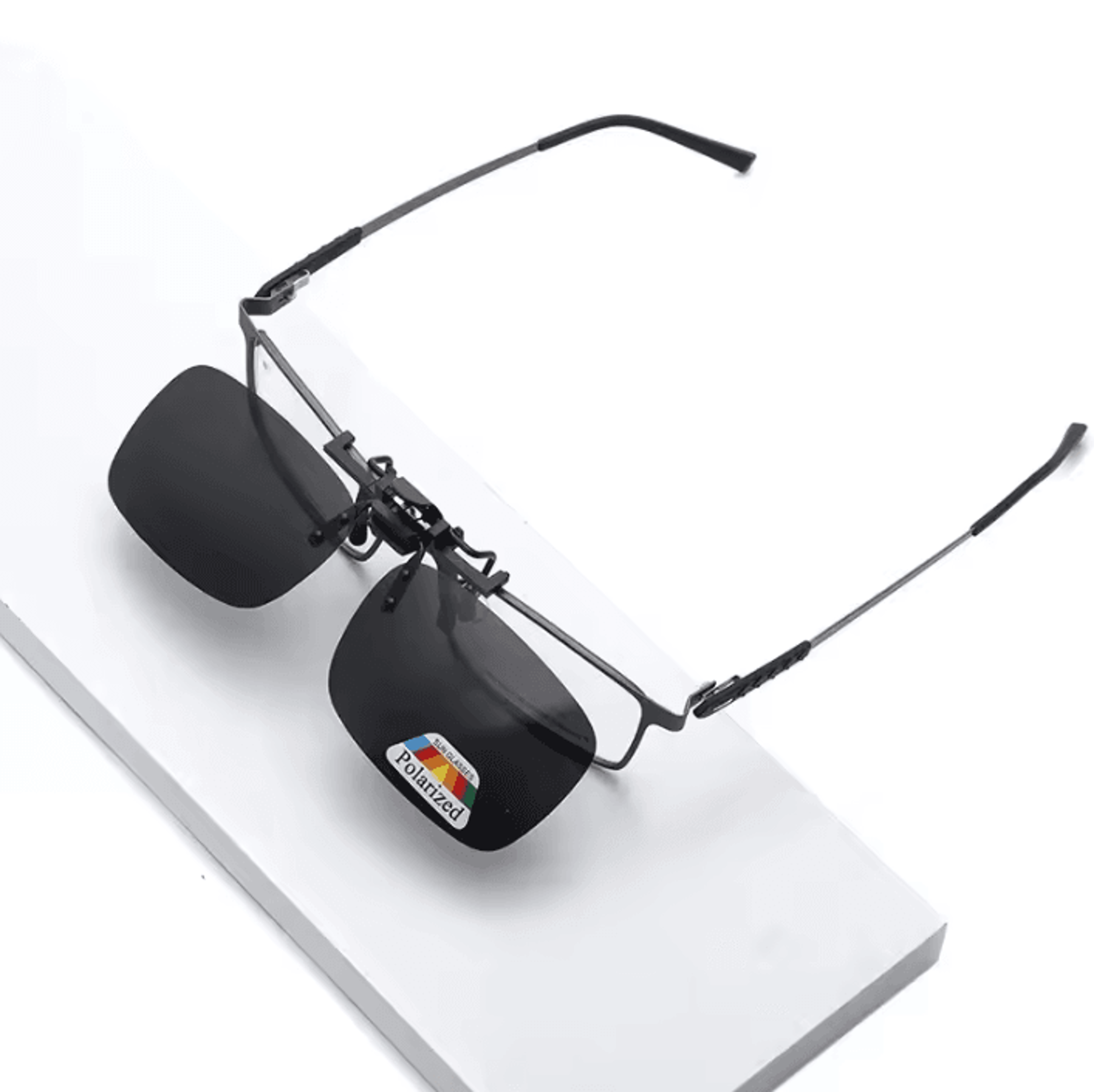 Polarized ClipOn Sunglasses  UV400 Lens For Driving Day  Night Vision 1